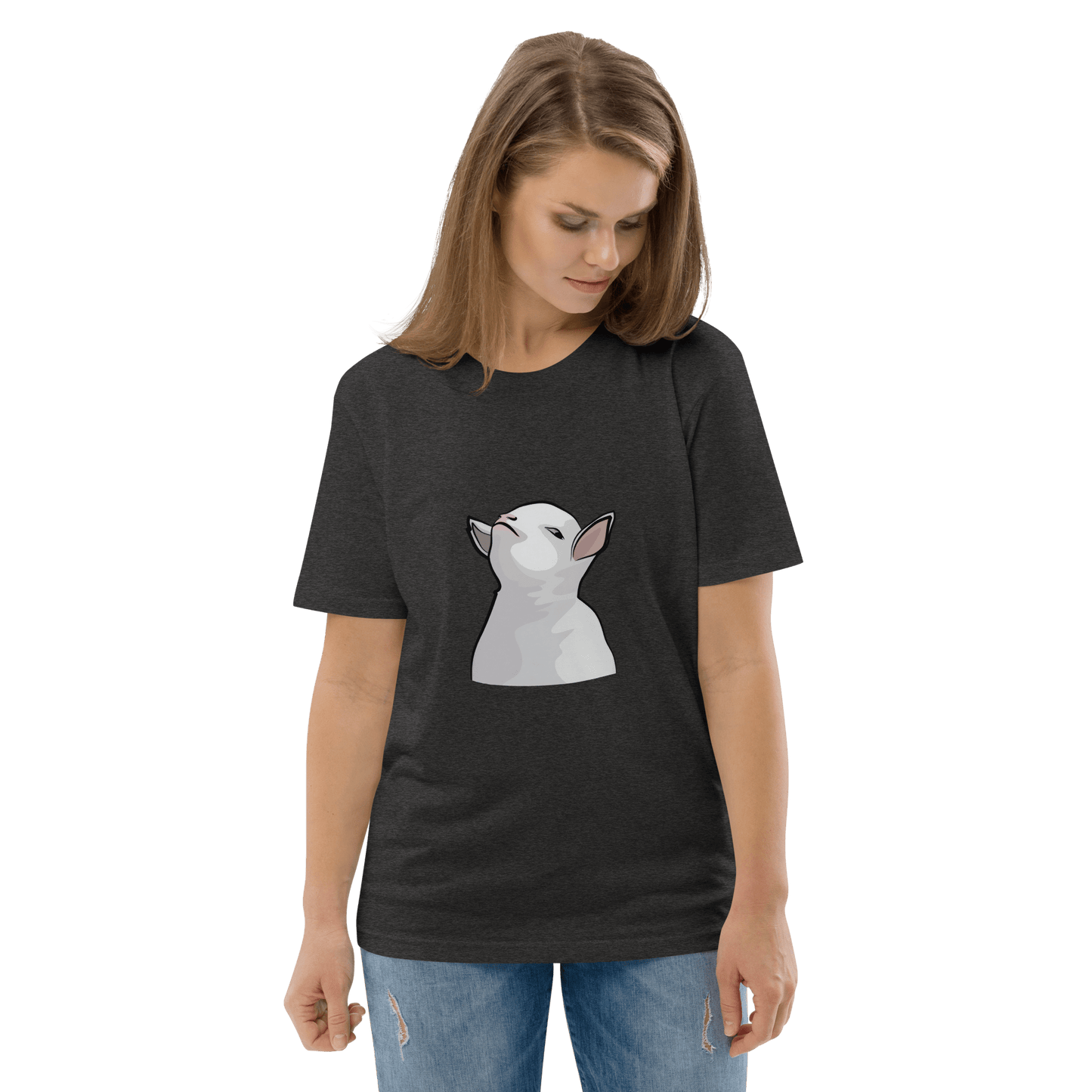 Goat Premium Organic T-Shirt Meme - Cotton Pink | Shirtposting