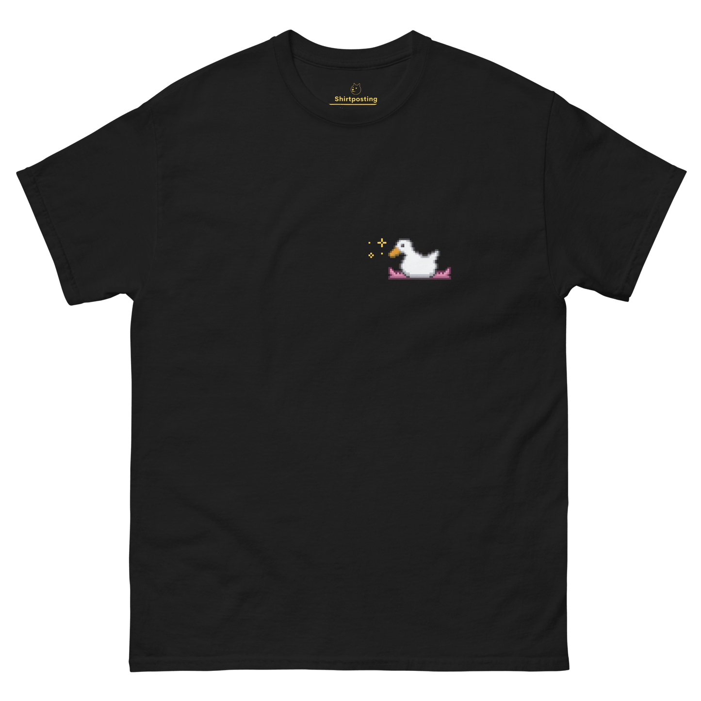 Goose Classic T-Shirt Meme - Black | Shirtposting