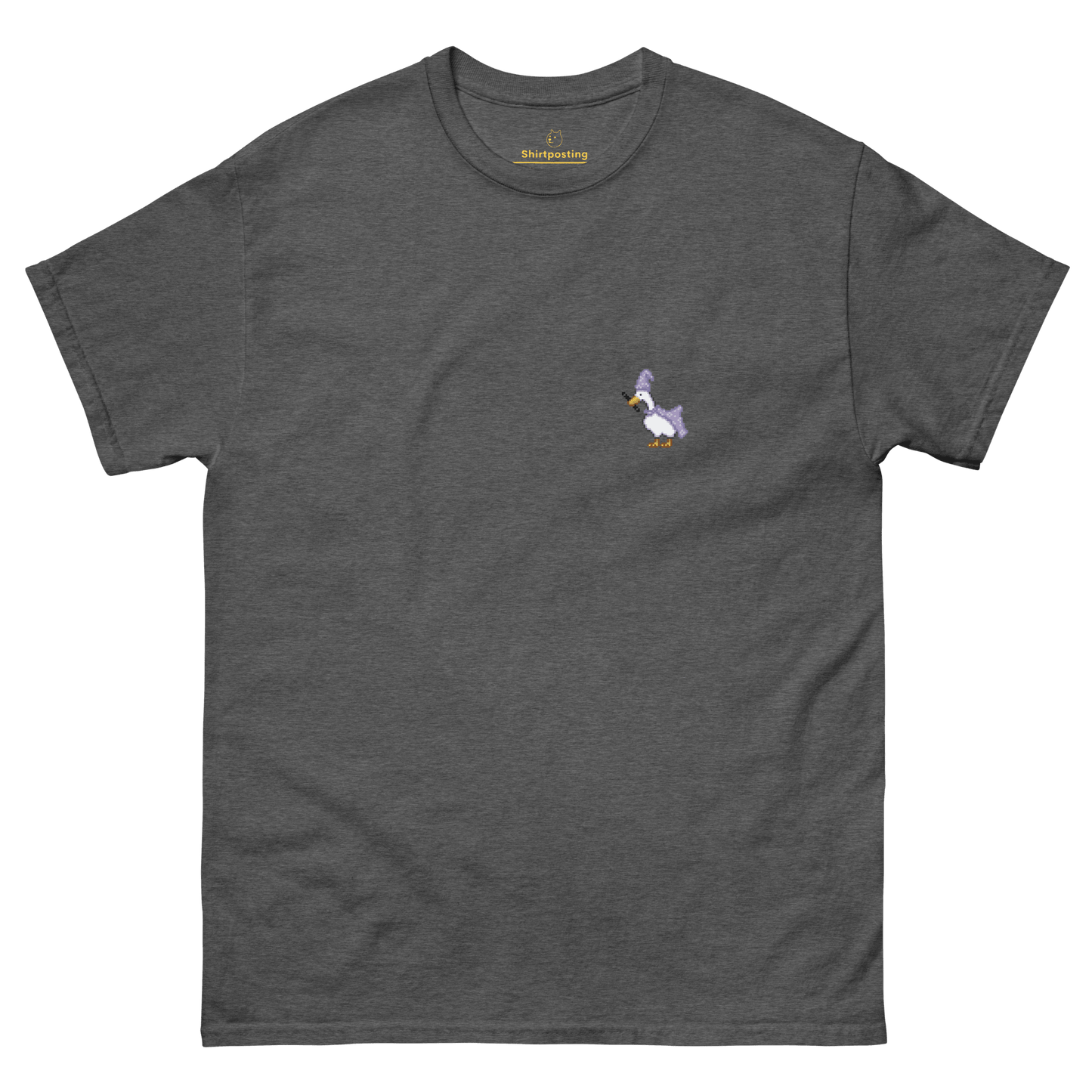 Goose Classic T-Shirt Meme - Dark Heather | Shirtposting