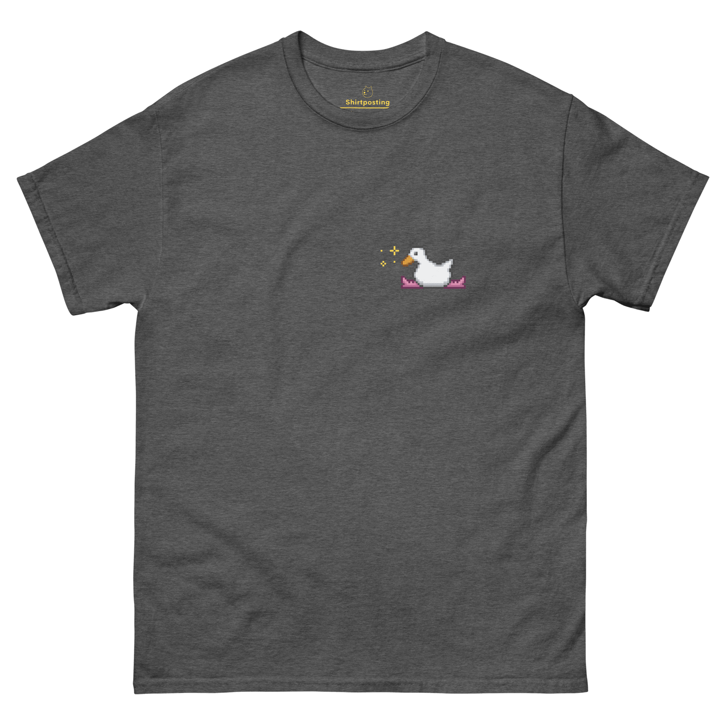 Goose Classic T-Shirt Meme - Dark Heather | Shirtposting