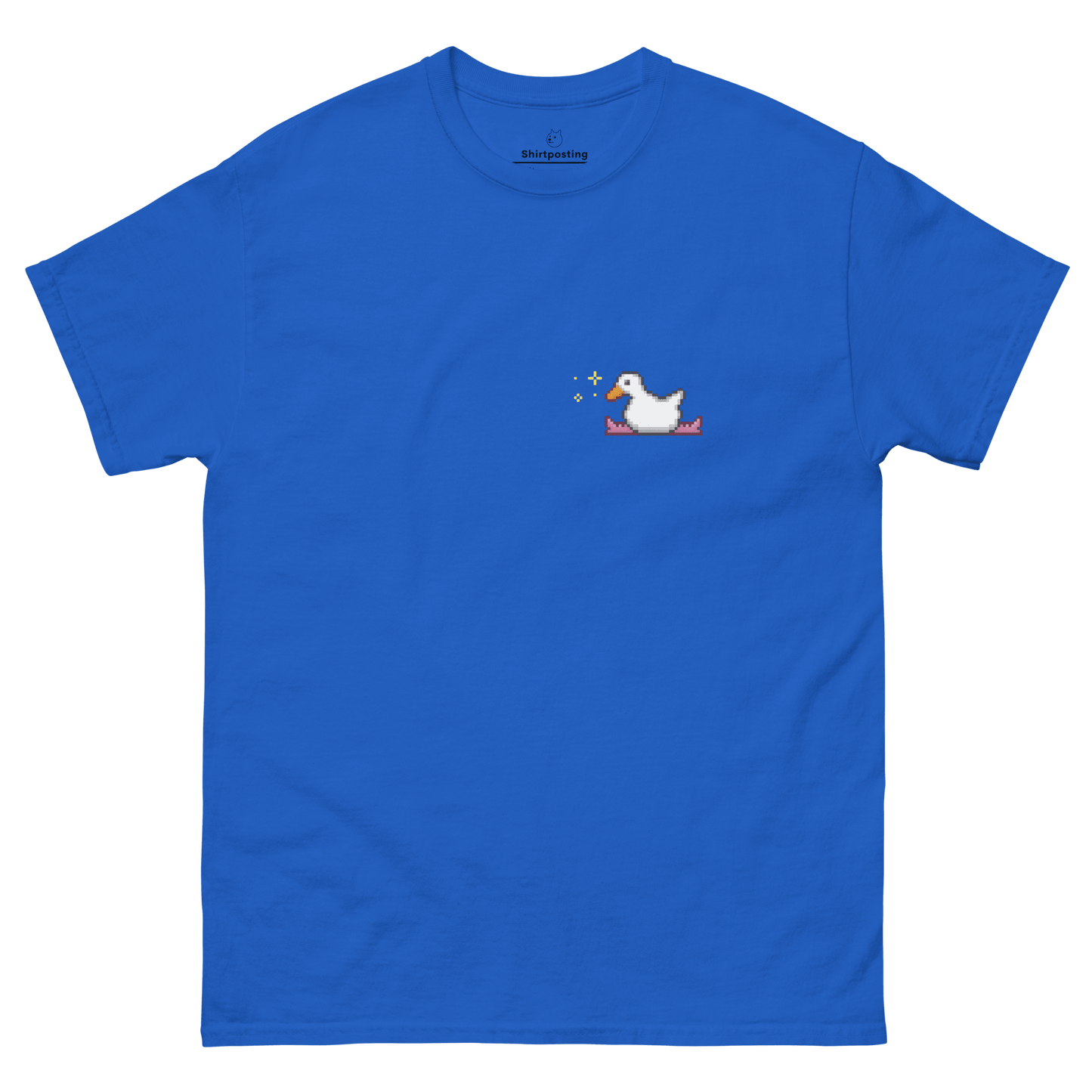 Goose Classic T-Shirt Meme - Royal | Shirtposting