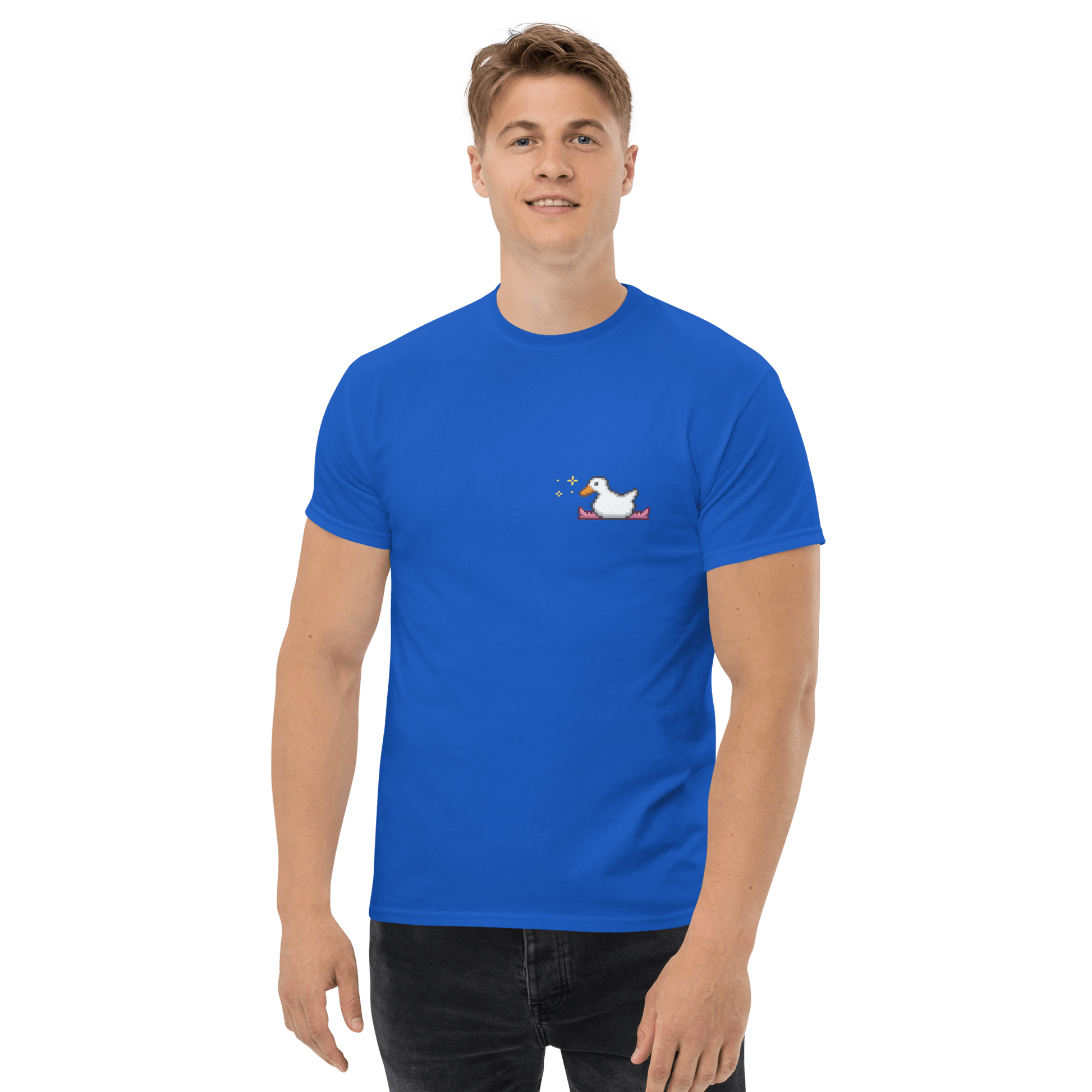Goose Classic T-Shirt Meme - Royal | Shirtposting