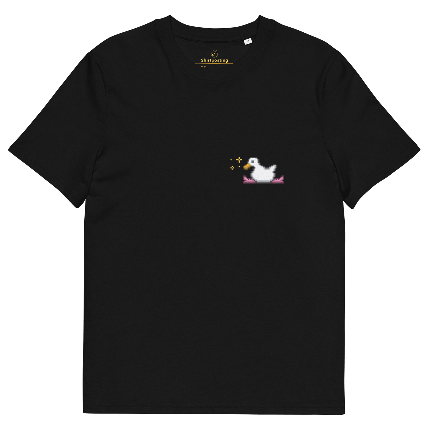 Goose Premium Organic T-Shirt Meme - Black | Shirtposting