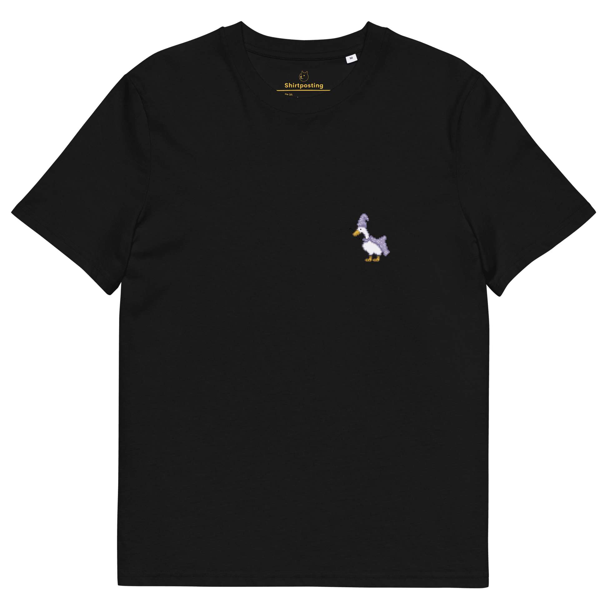 Goose Premium Organic T-Shirt Meme - Black | Shirtposting