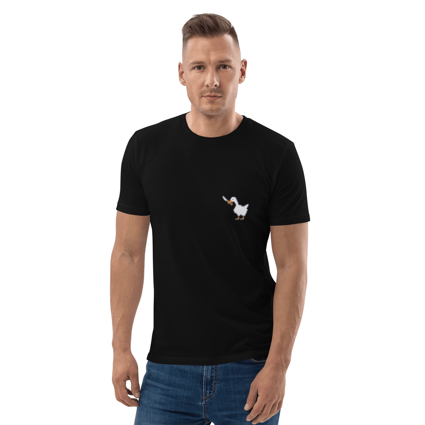 Goose Premium Organic T-Shirt Meme - Cotton Pink | Shirtposting