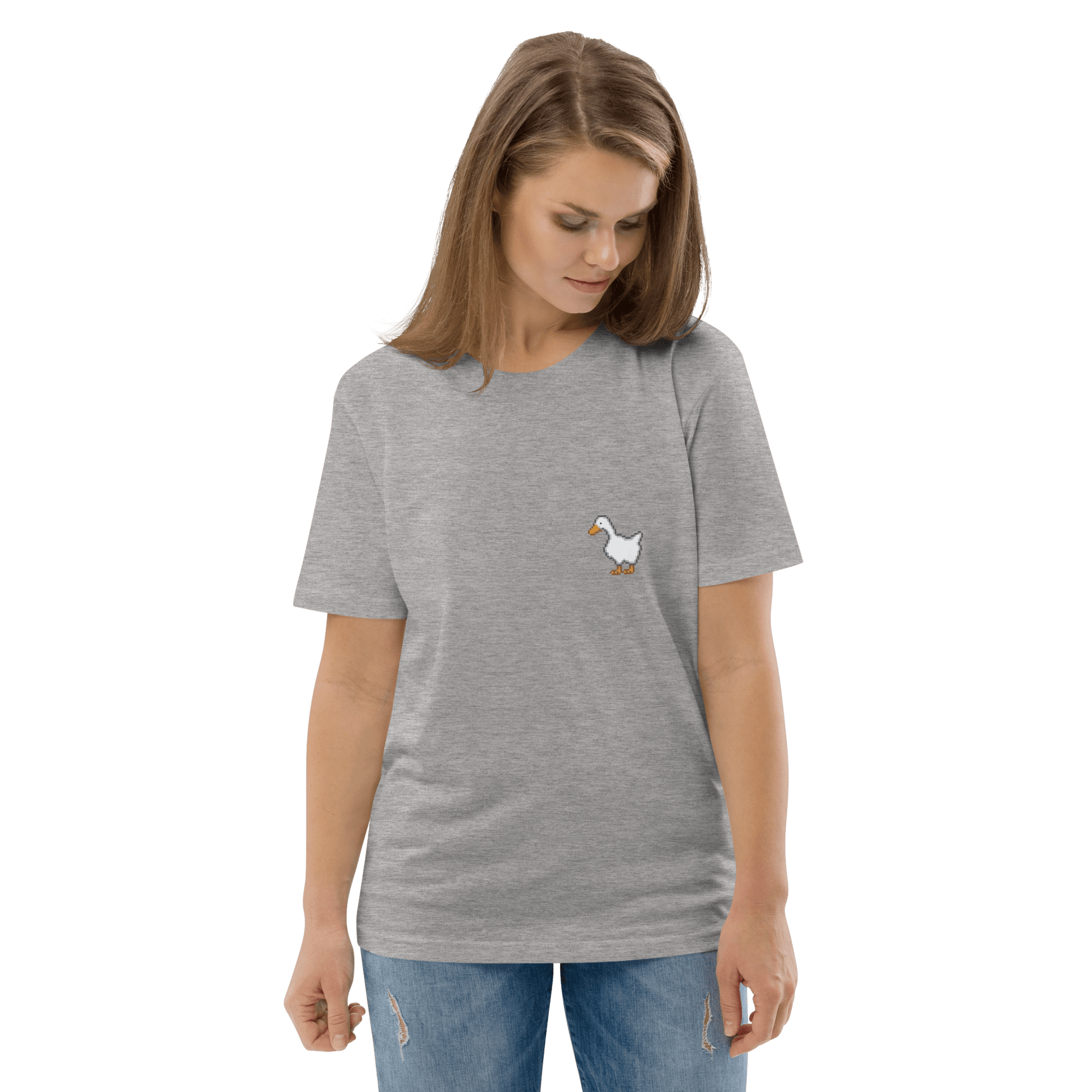 Goose Premium Organic T-Shirt Meme - Cotton Pink | Shirtposting