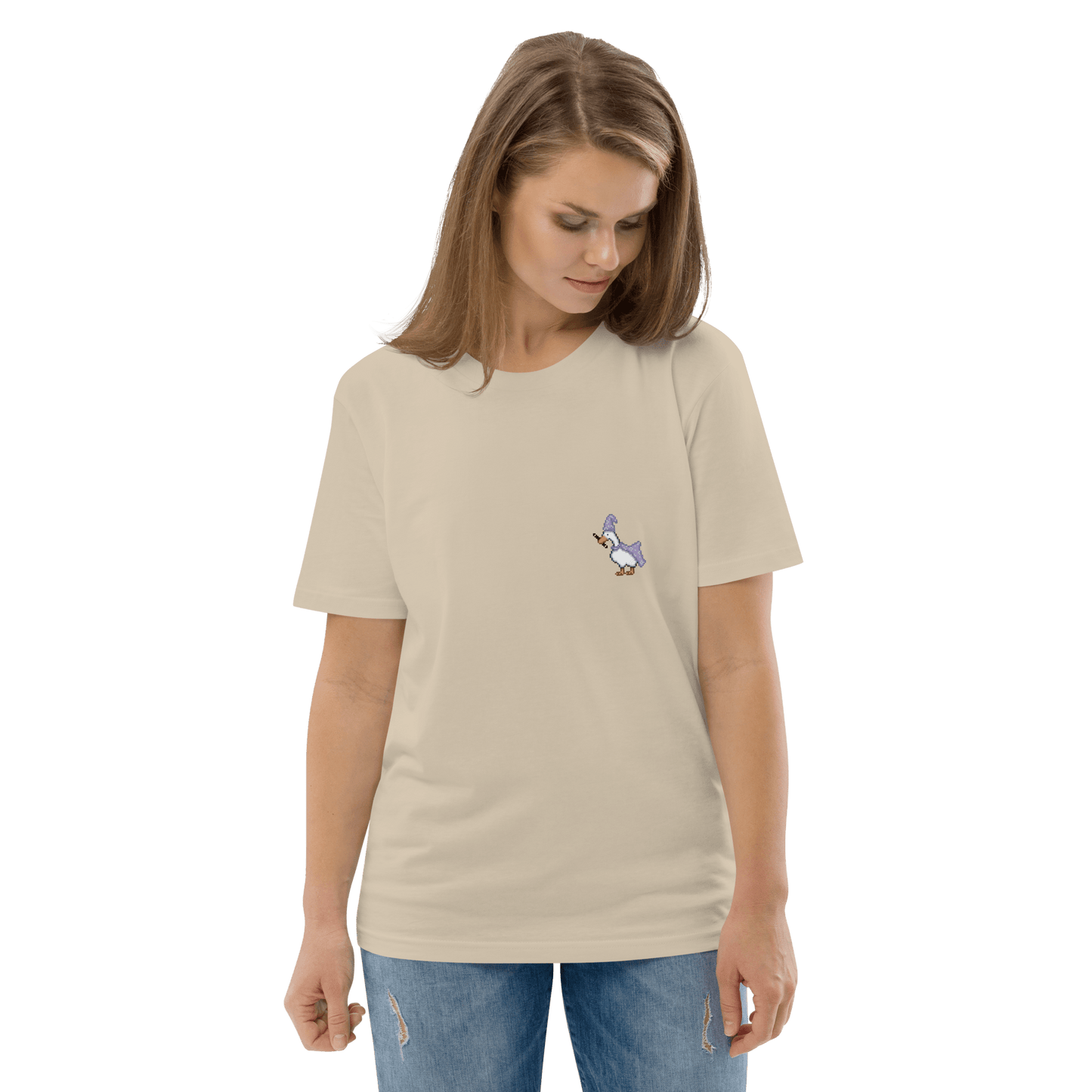 Goose Premium Organic T-Shirt Meme - Cotton Pink | Shirtposting