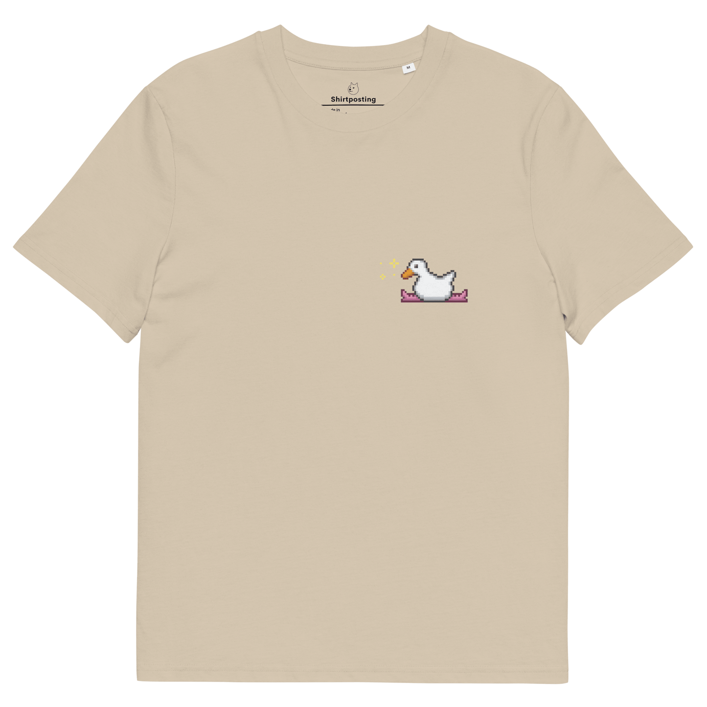 Goose Premium Organic T-Shirt Meme - Desert Dust | Shirtposting