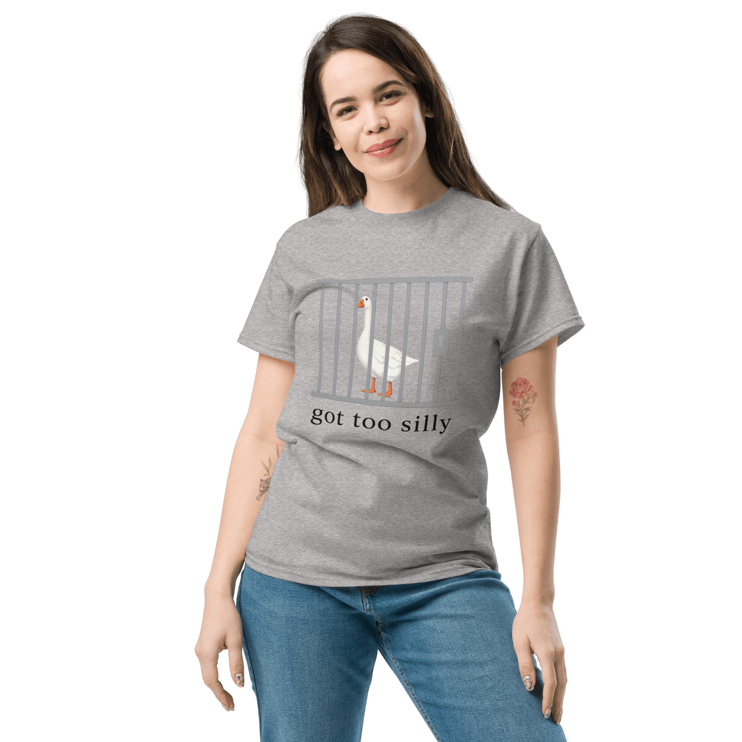 Got Too Silly Classic T-Shirt Meme - Royal | Shirtposting