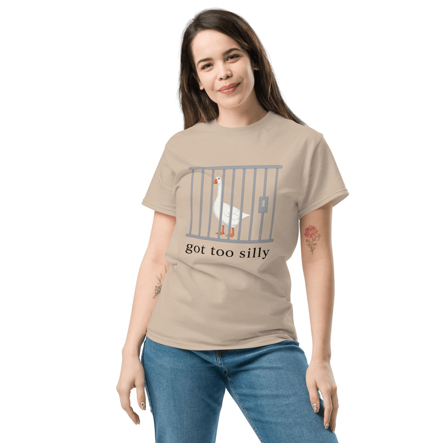 Got Too Silly Classic T-Shirt Meme - Royal | Shirtposting