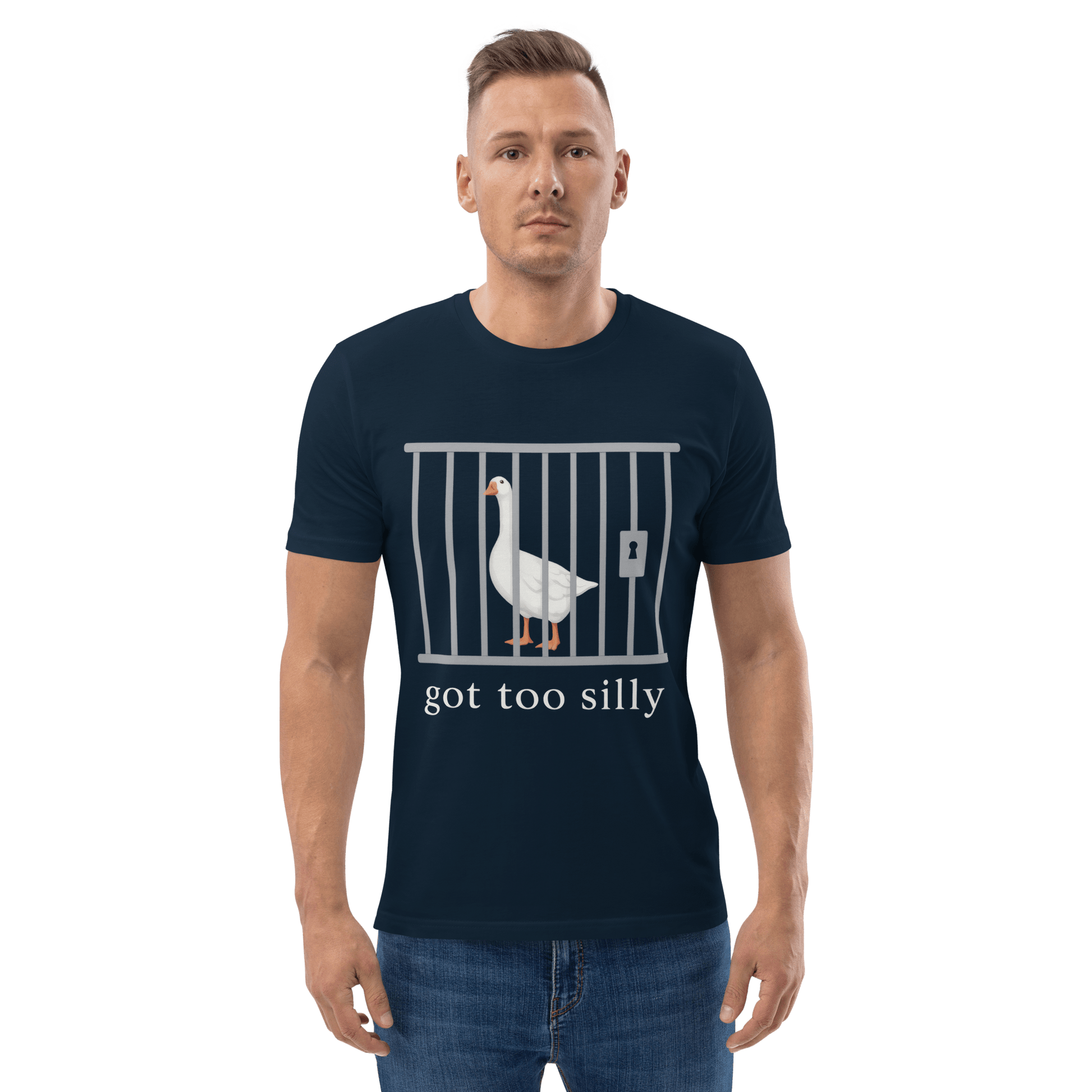 Got Too Silly Premium Organic T-Shirt Meme - Black | Shirtposting