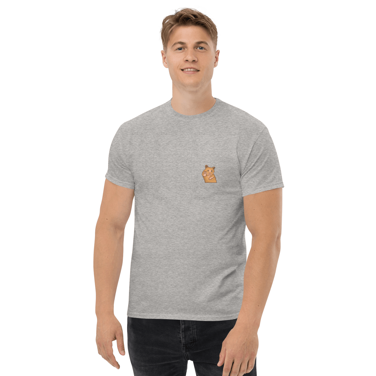 Hamster Classic T-Shirt Meme - Military Green | Shirtposting