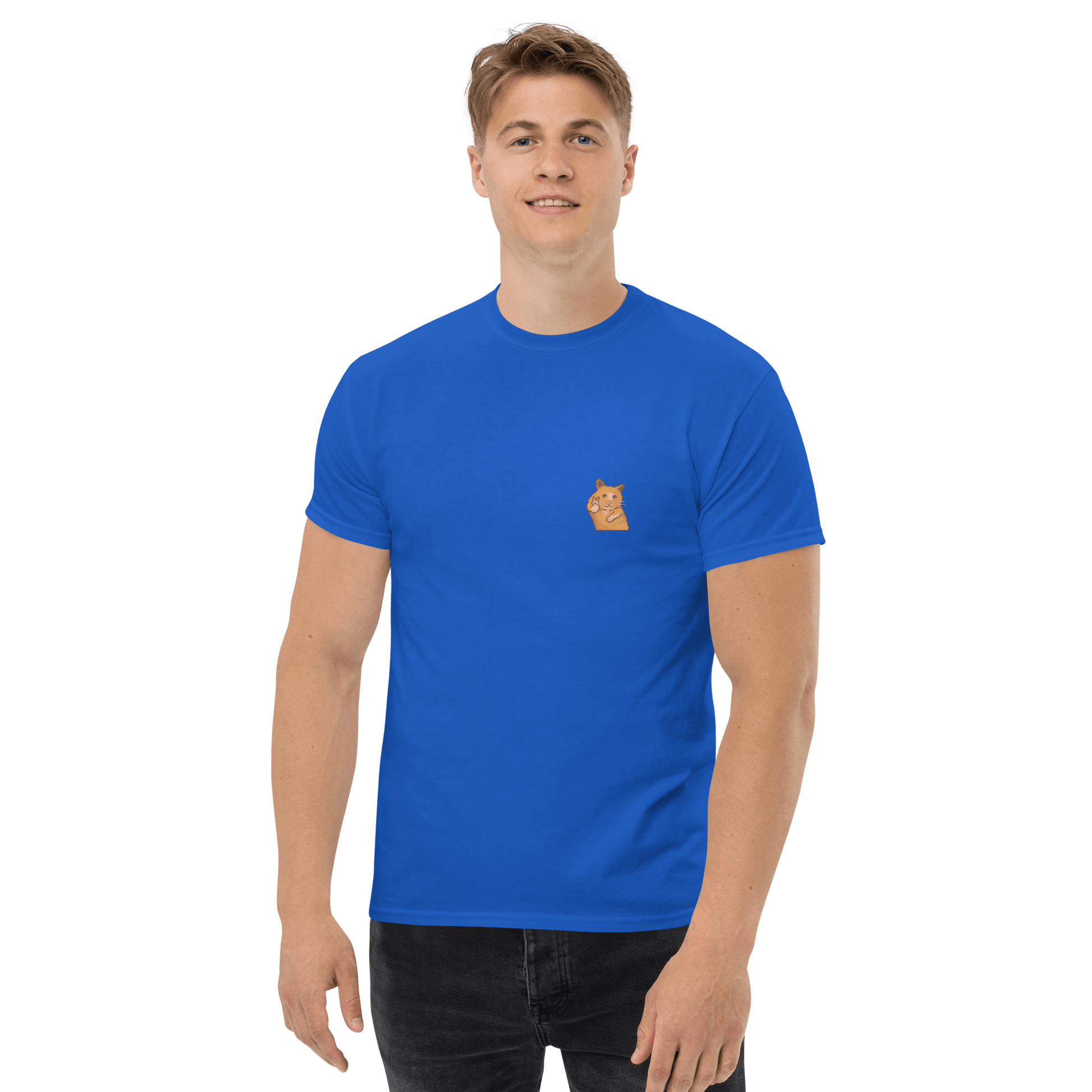 Hamster Classic T-Shirt Meme - Royal | Shirtposting