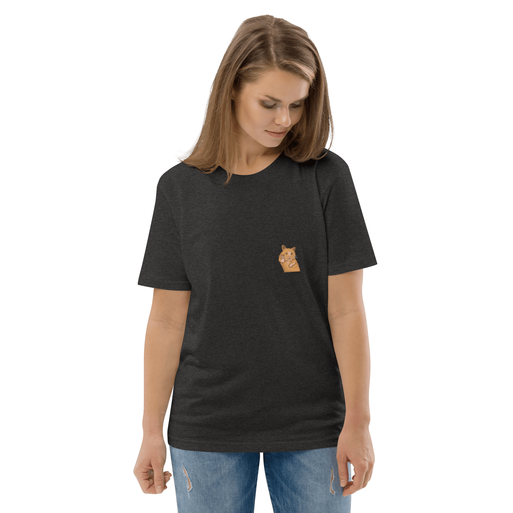 Hamster Premium Organic T-Shirt Meme - Cotton Pink | Shirtposting