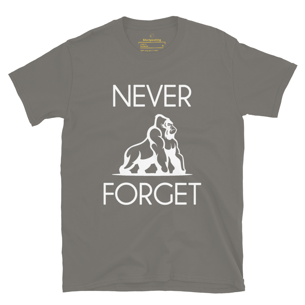 Harambe Classic T-Shirt Meme - Charcoal | Shirtposting
