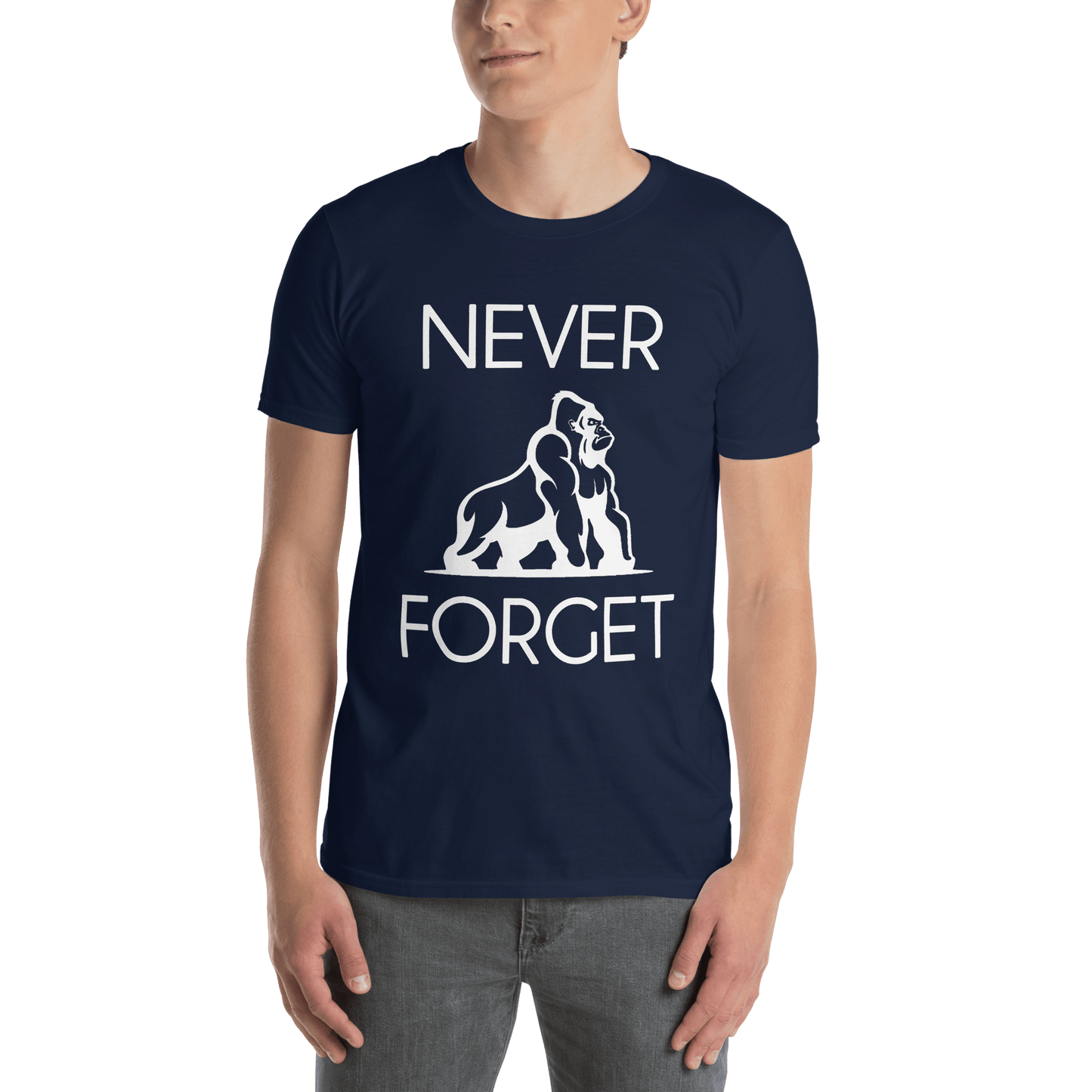 Harambe Classic T-Shirt Meme - Dark Heather Grey | Shirtposting