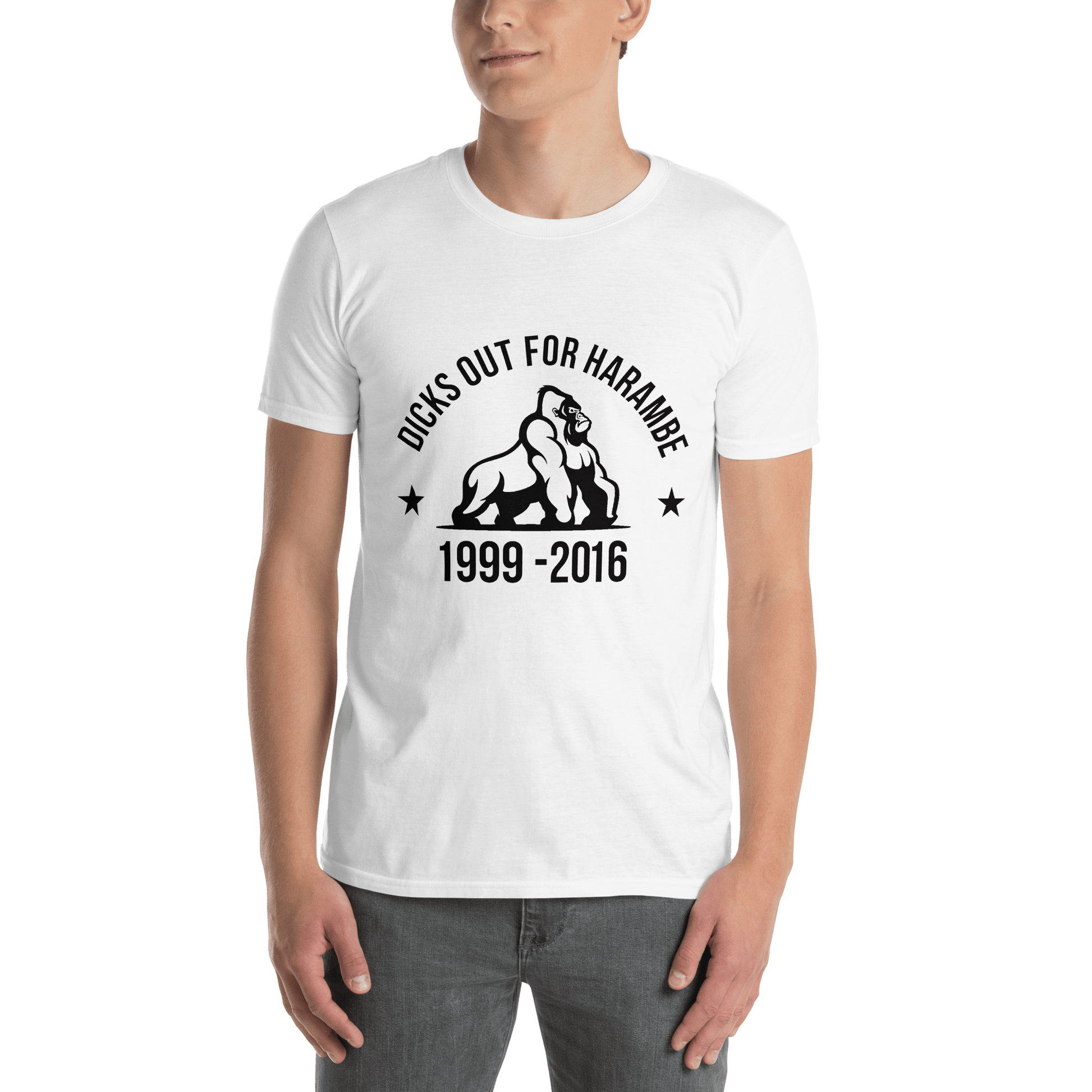 Harambe Classic T-Shirt Meme - Sand | Shirtposting