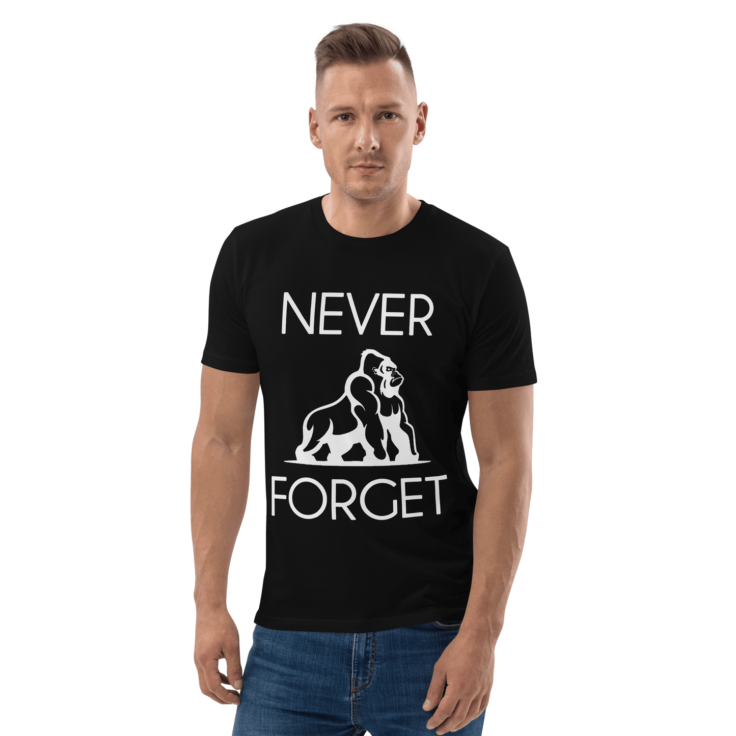 Harambe Premium Organic T-Shirt Meme - Cotton Pink | Shirtposting