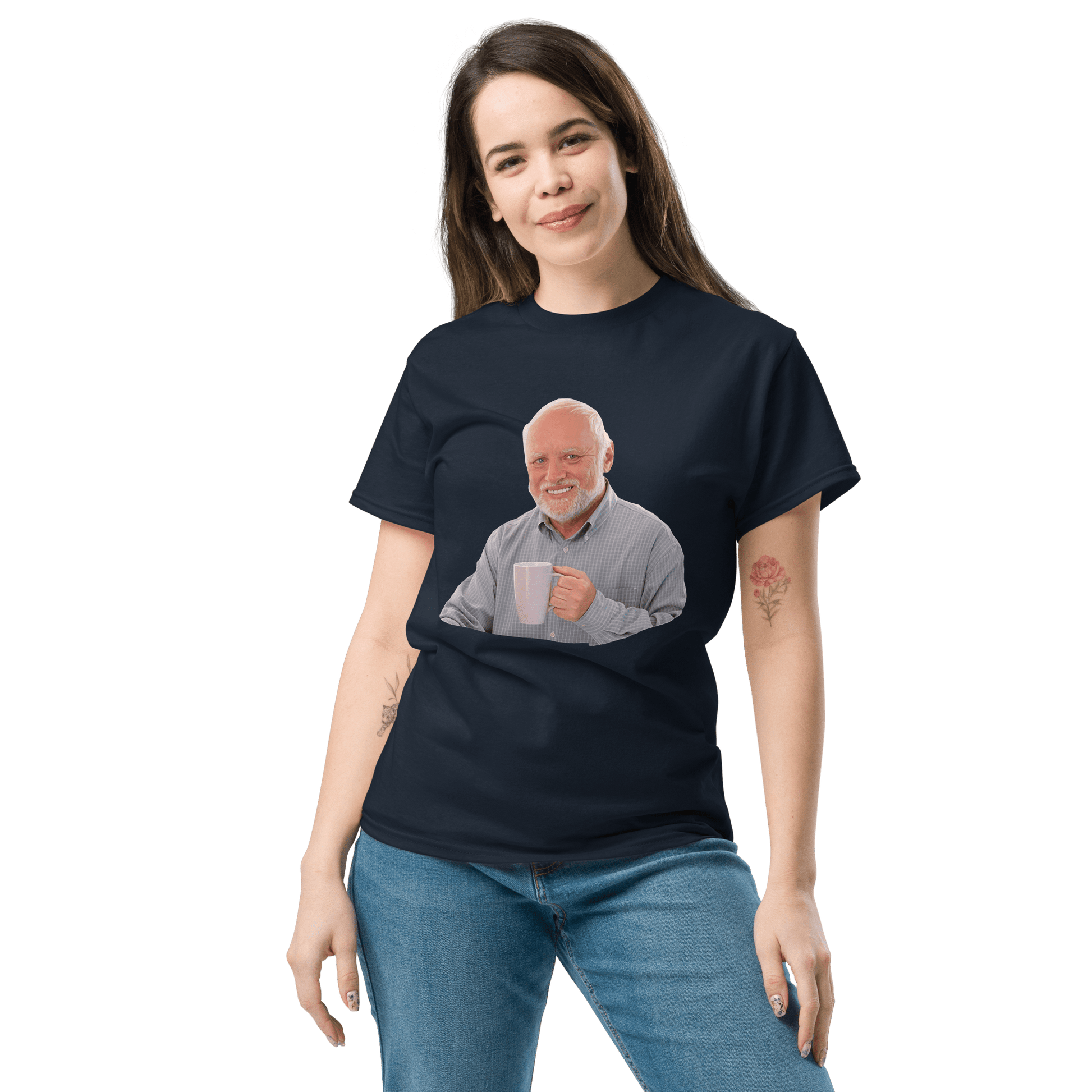 Hide The Pain Herold Classic T-Shirt Meme - Royal | Shirtposting