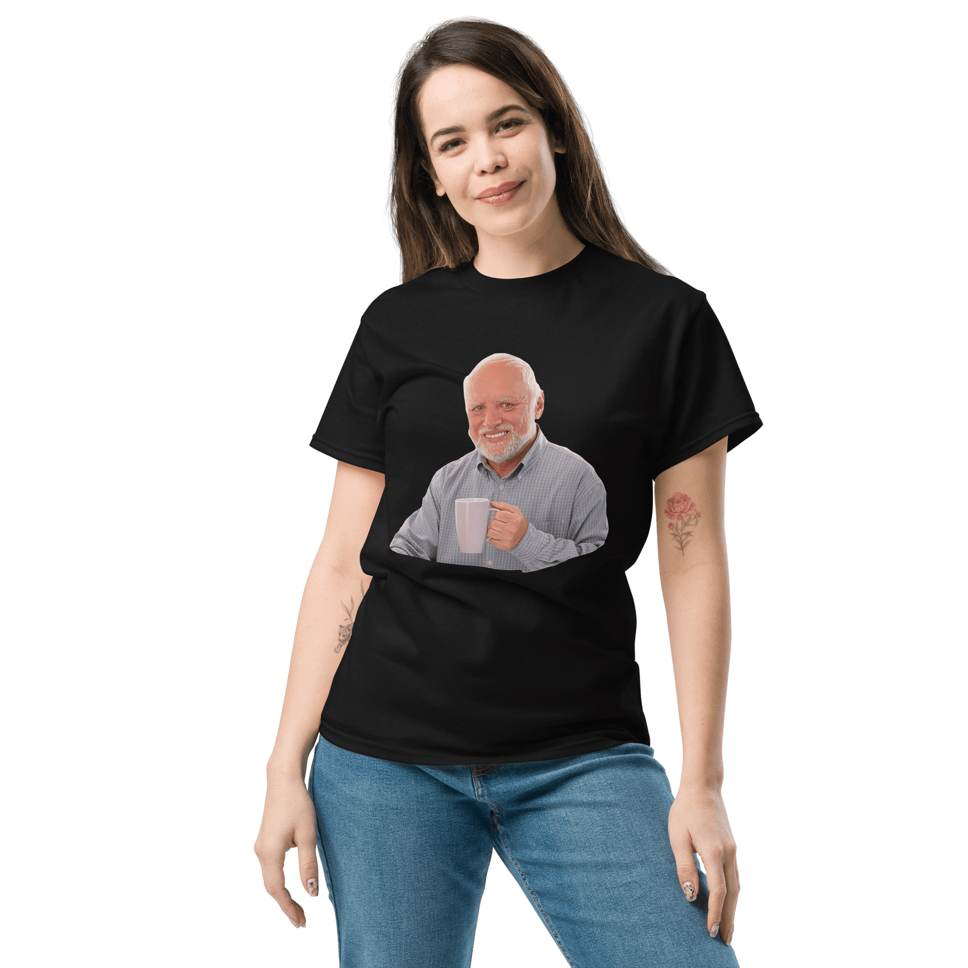 Hide The Pain Herold Classic T-Shirt Meme - Royal | Shirtposting