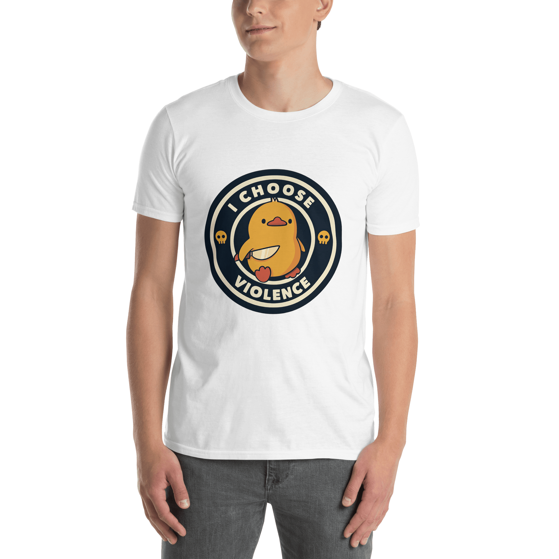 I Choose Violence Classic T-Shirt Meme - Natural | Shirtposting