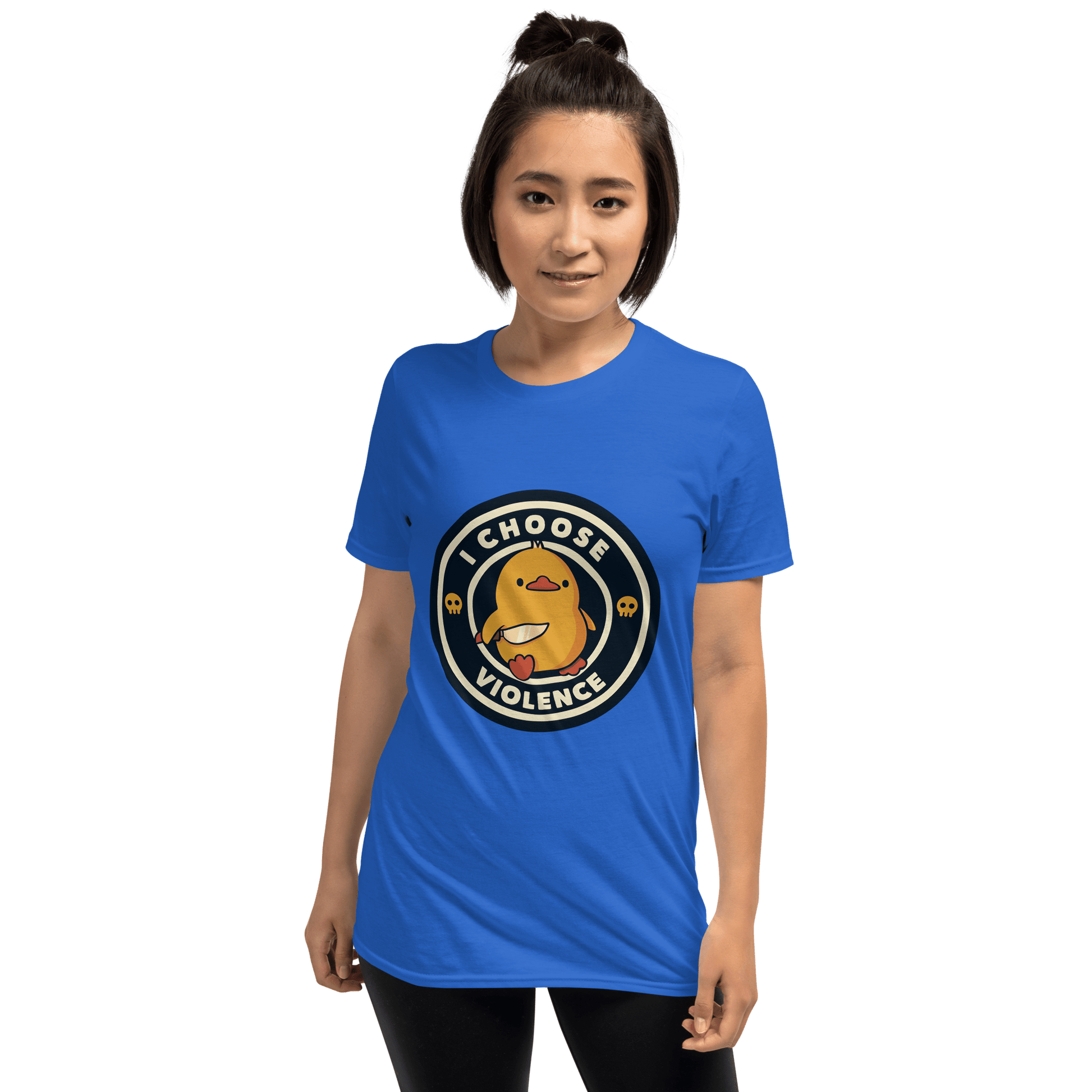 I Choose Violence Classic T-Shirt Meme - Royal | Shirtposting