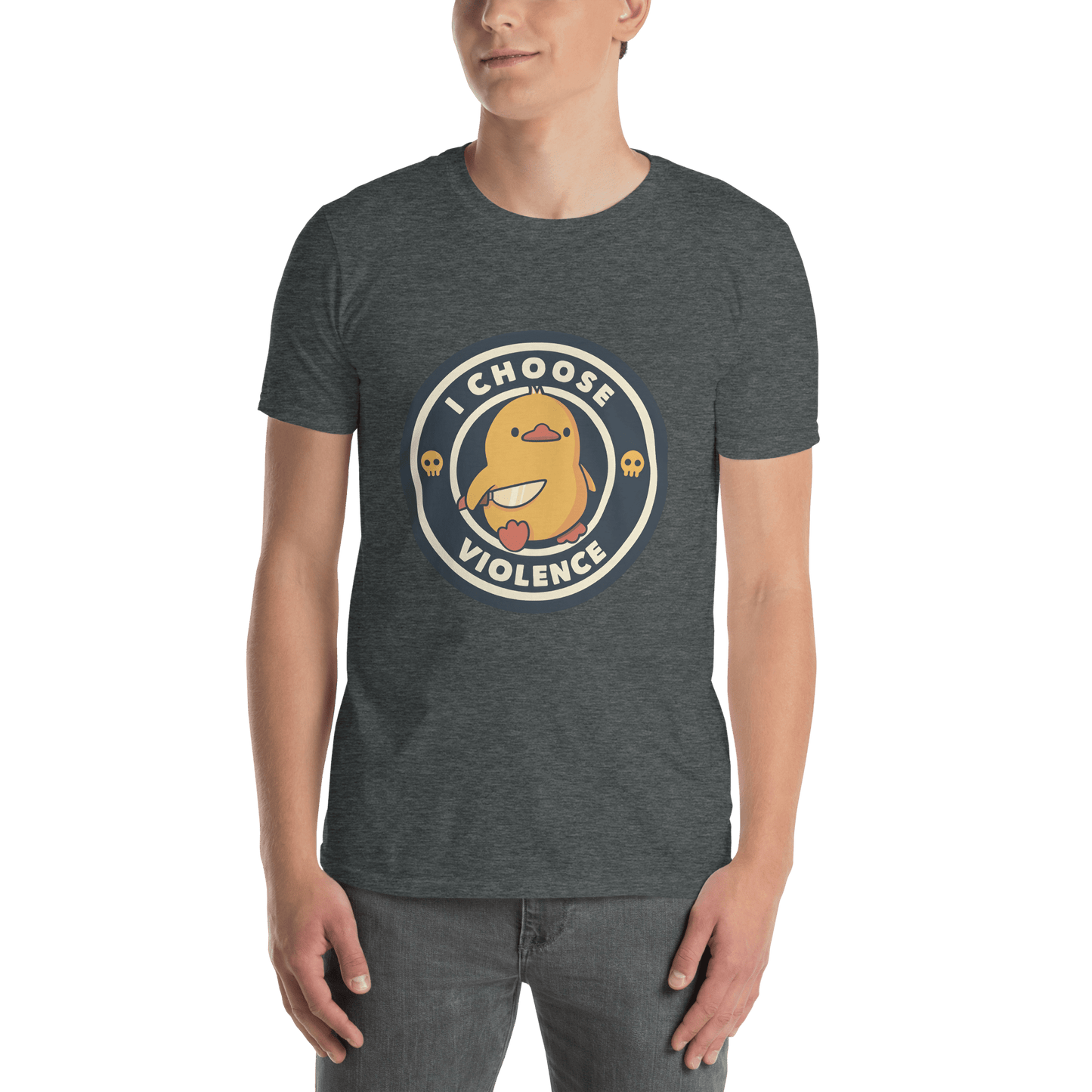 I Choose Violence Classic T-Shirt Meme - Royal | Shirtposting