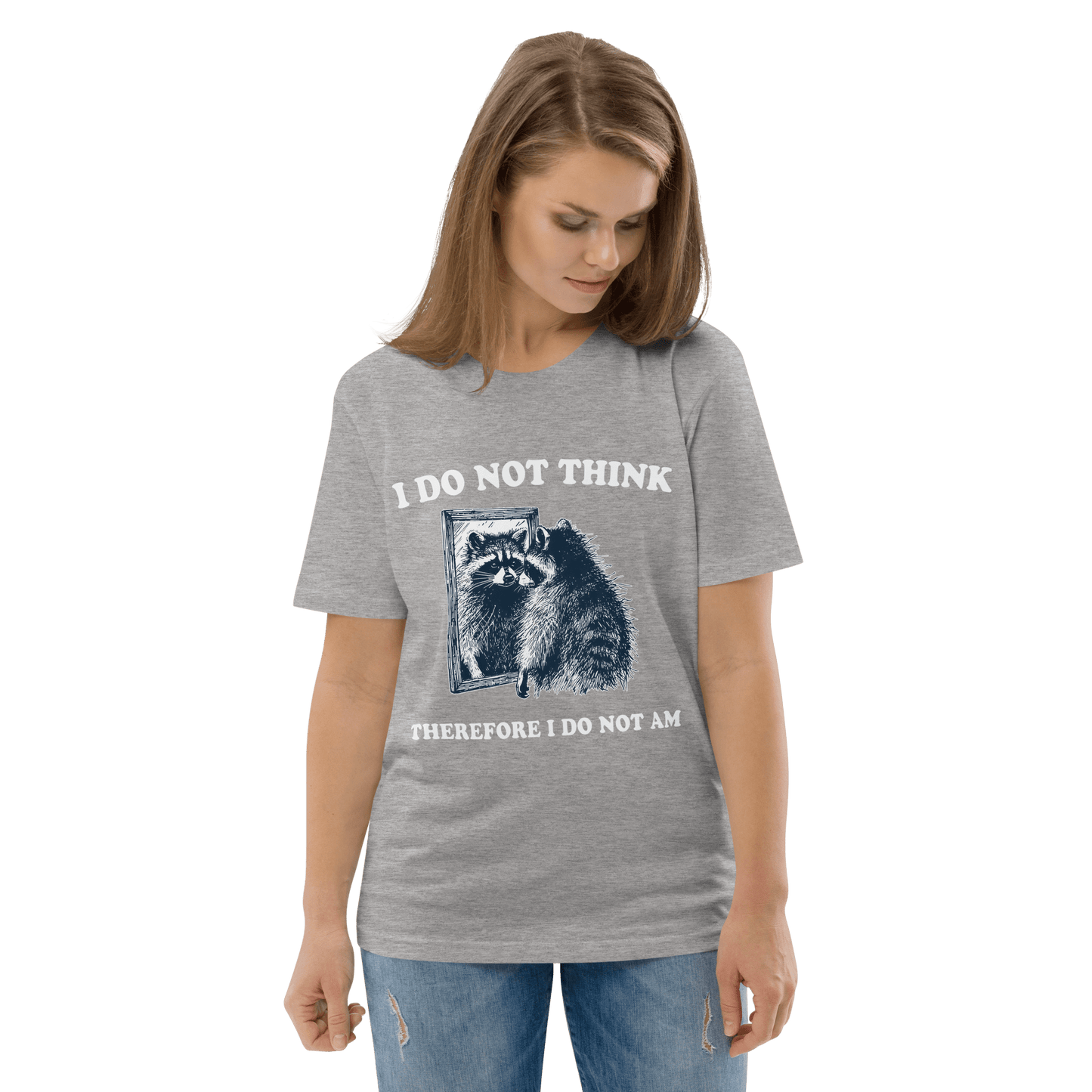 I Do Not Think Premium Organic T-Shirt Meme - Cotton Pink | Shirtposting
