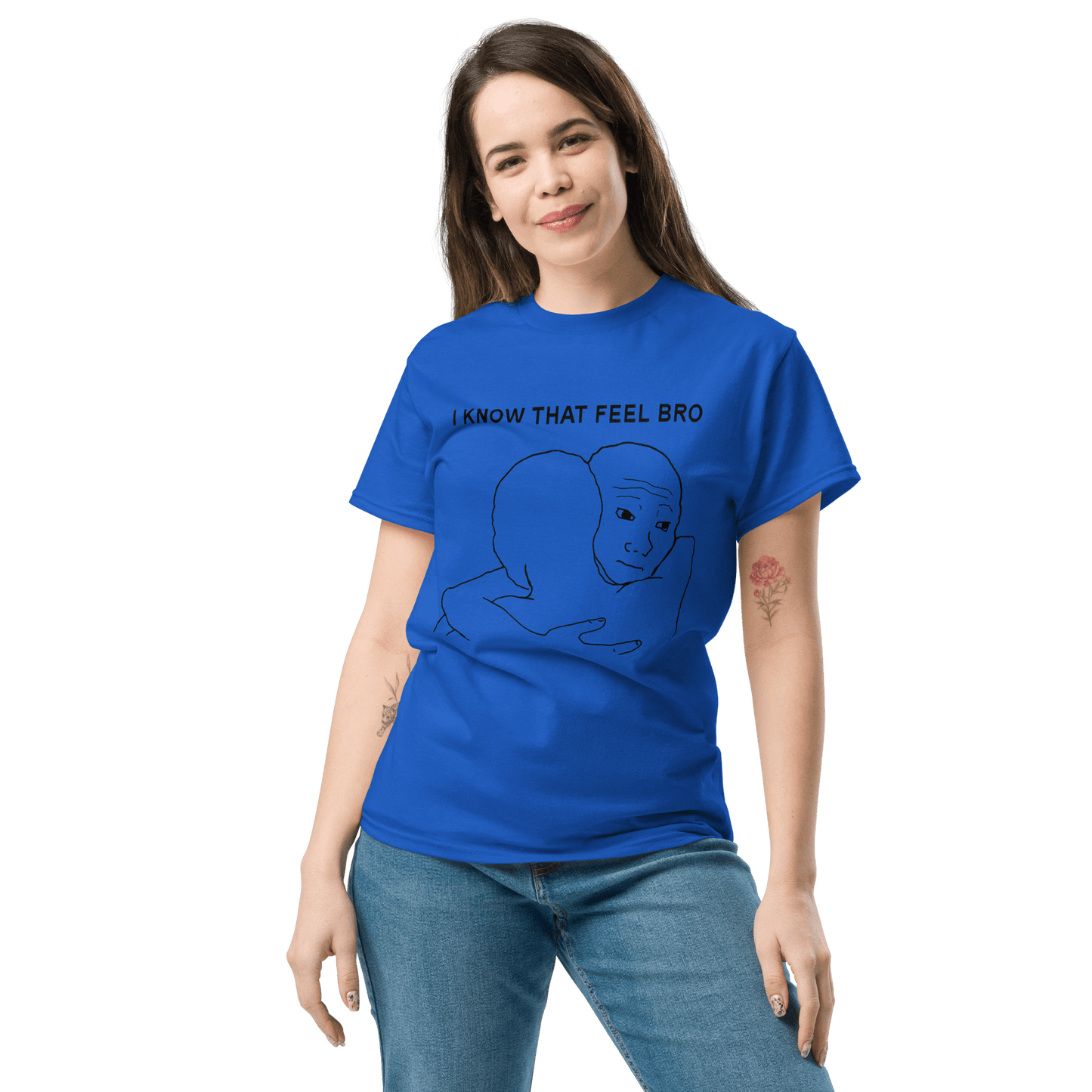 I Know That Feel Classic T-Shirt Meme - Royal | Shirtposting