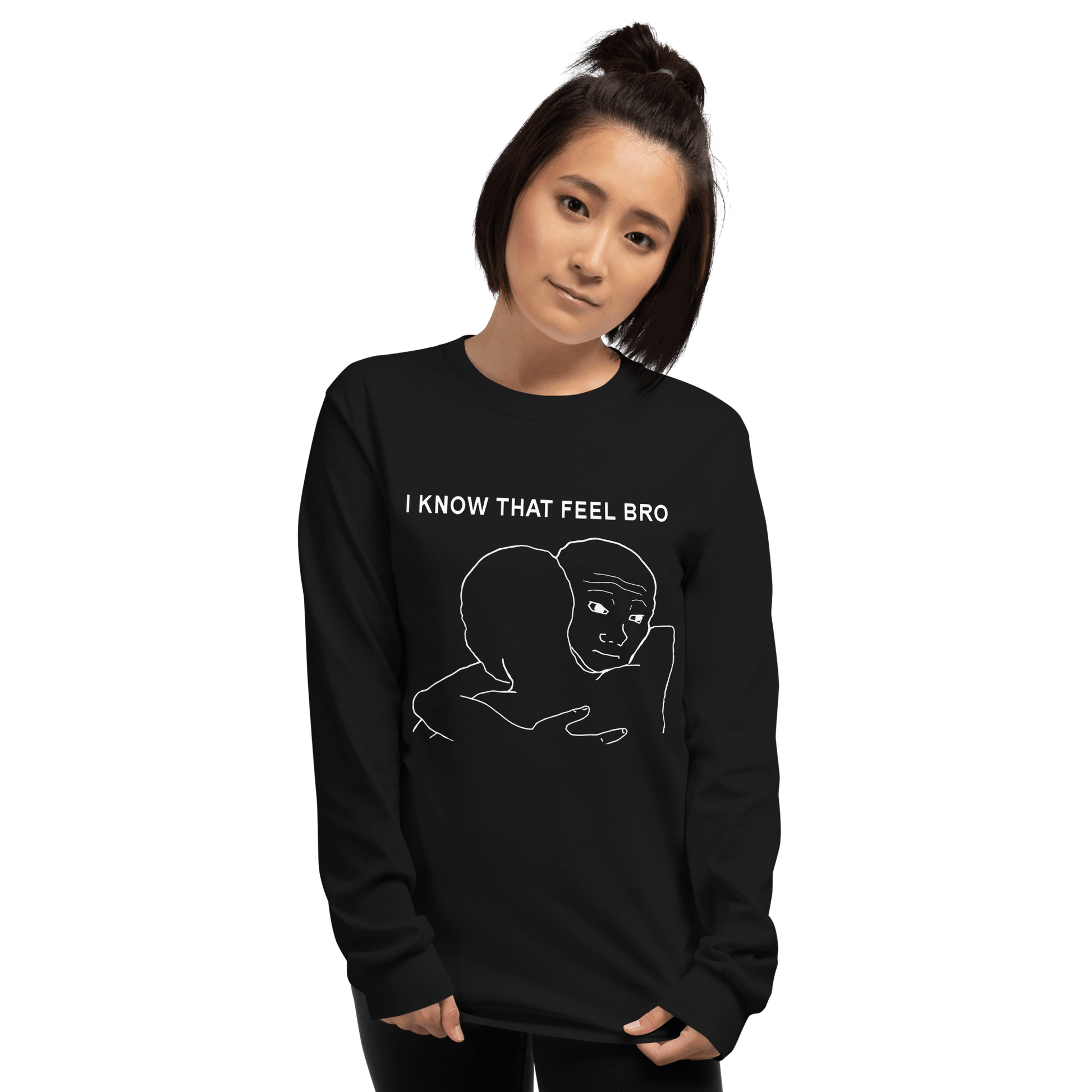 I Know That Feel Long Sleeve T-Shirt Meme - Royal | Shirtposting