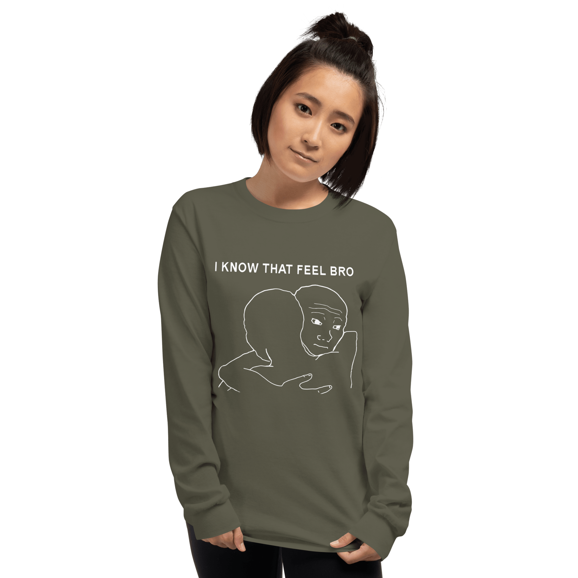 I Know That Feel Long Sleeve T-Shirt Meme - Royal | Shirtposting