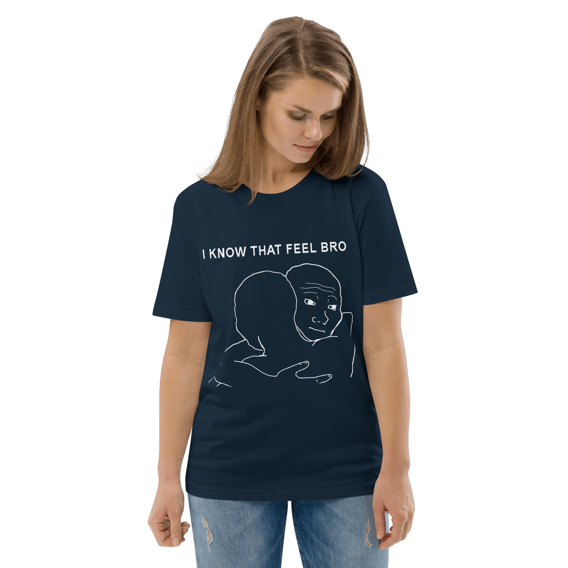 I Know That Feel Premium Organic T-Shirt Meme - Black | Shirtposting