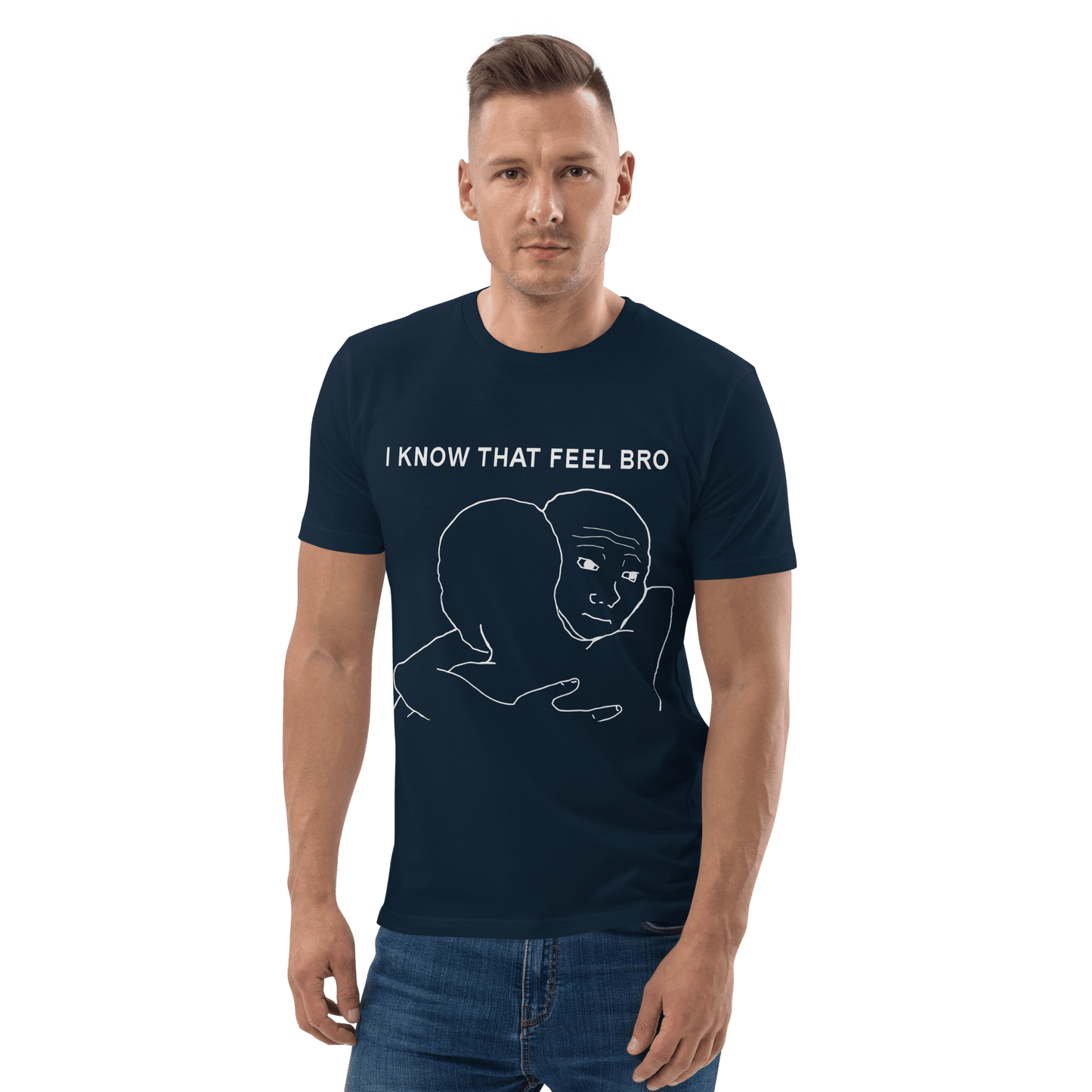 I Know That Feel Premium Organic T-Shirt Meme - Black | Shirtposting