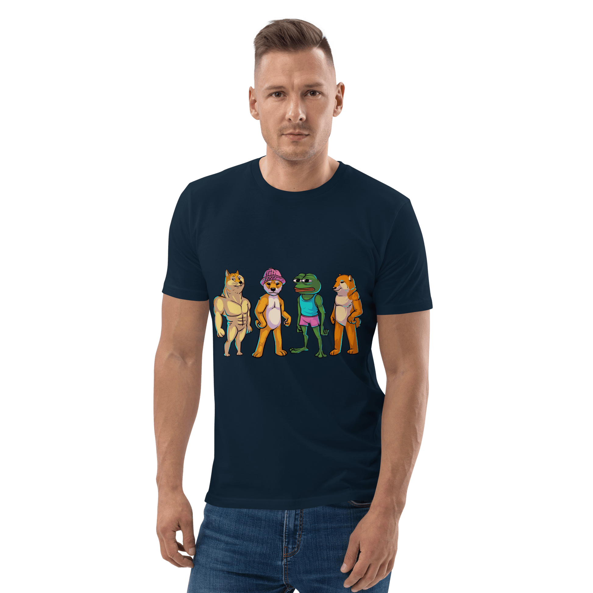 Meme Animal Premium Organic T-Shirt Meme - Cotton Pink | Shirtposting