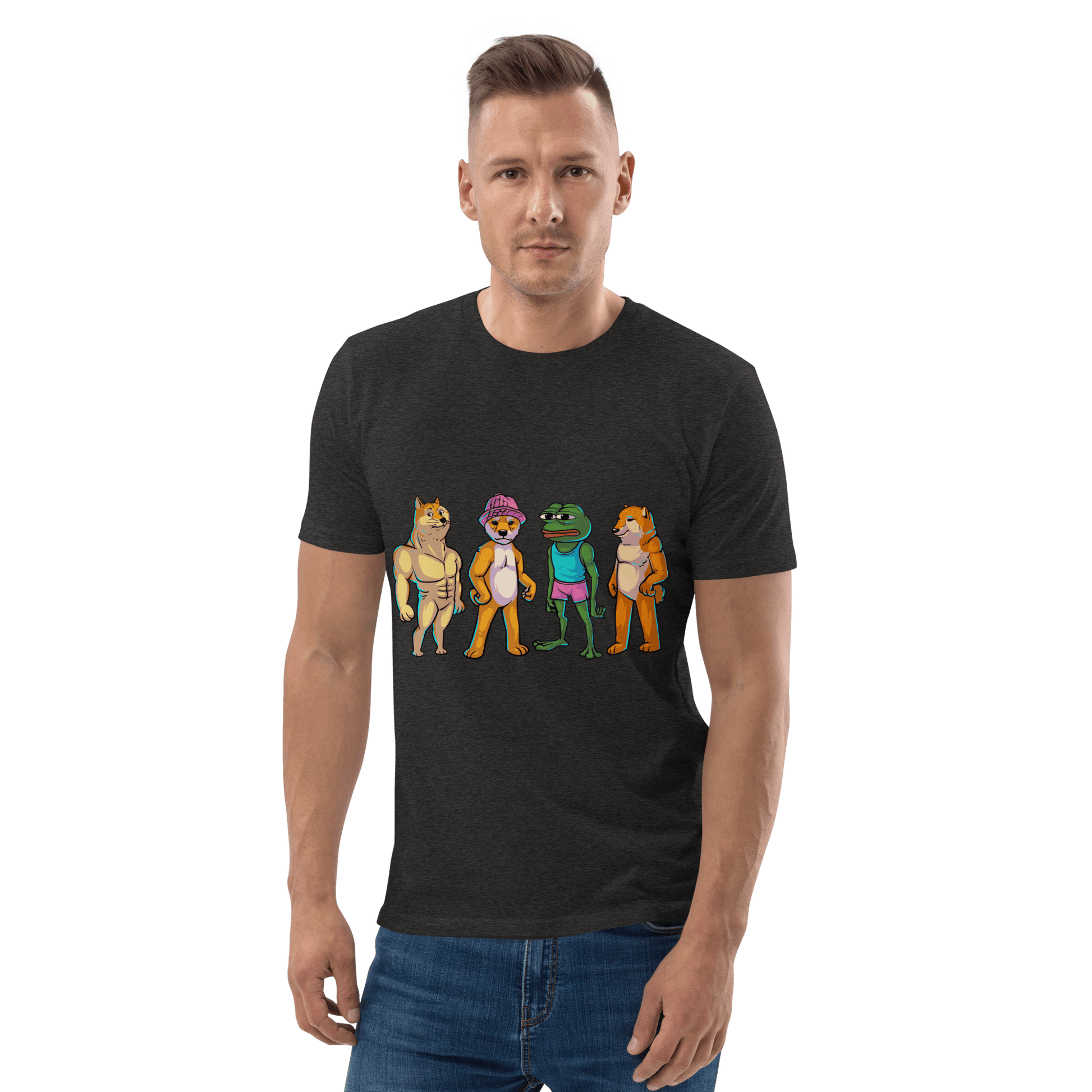 Meme Animal Premium Organic T-Shirt Meme - Cotton Pink | Shirtposting