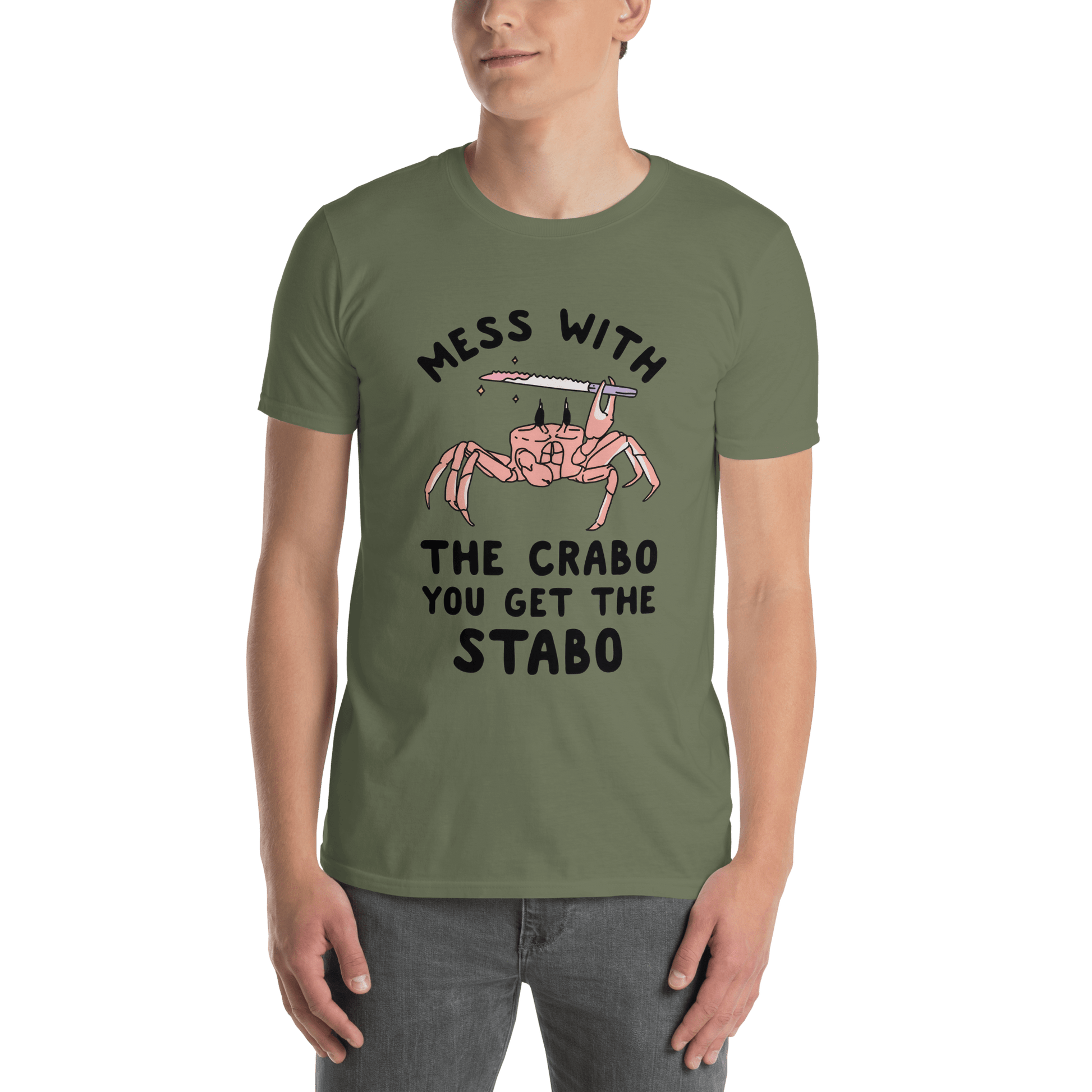 Mess With The Crabo Classic T-Shirt Meme - Royal | Shirtposting