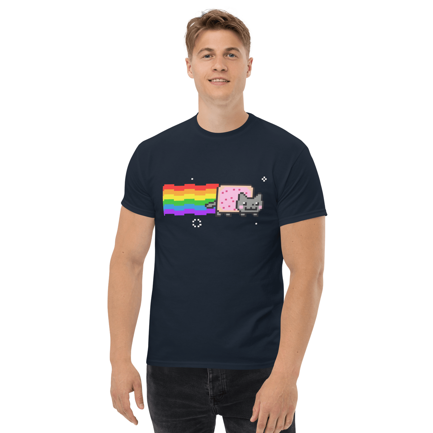 Nyan Cat Classic T-Shirt Meme - Royal | Shirtposting