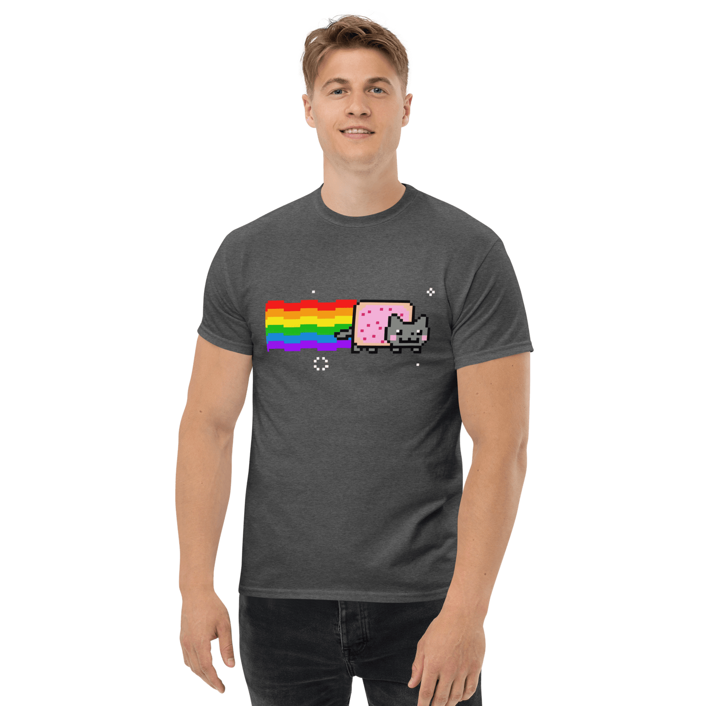 Nyan Cat Classic T-Shirt Meme - Royal | Shirtposting
