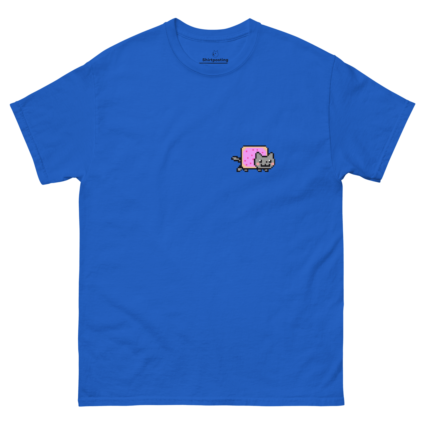 Nyan Cat Classic T-Shirt Meme - Royal | Shirtposting