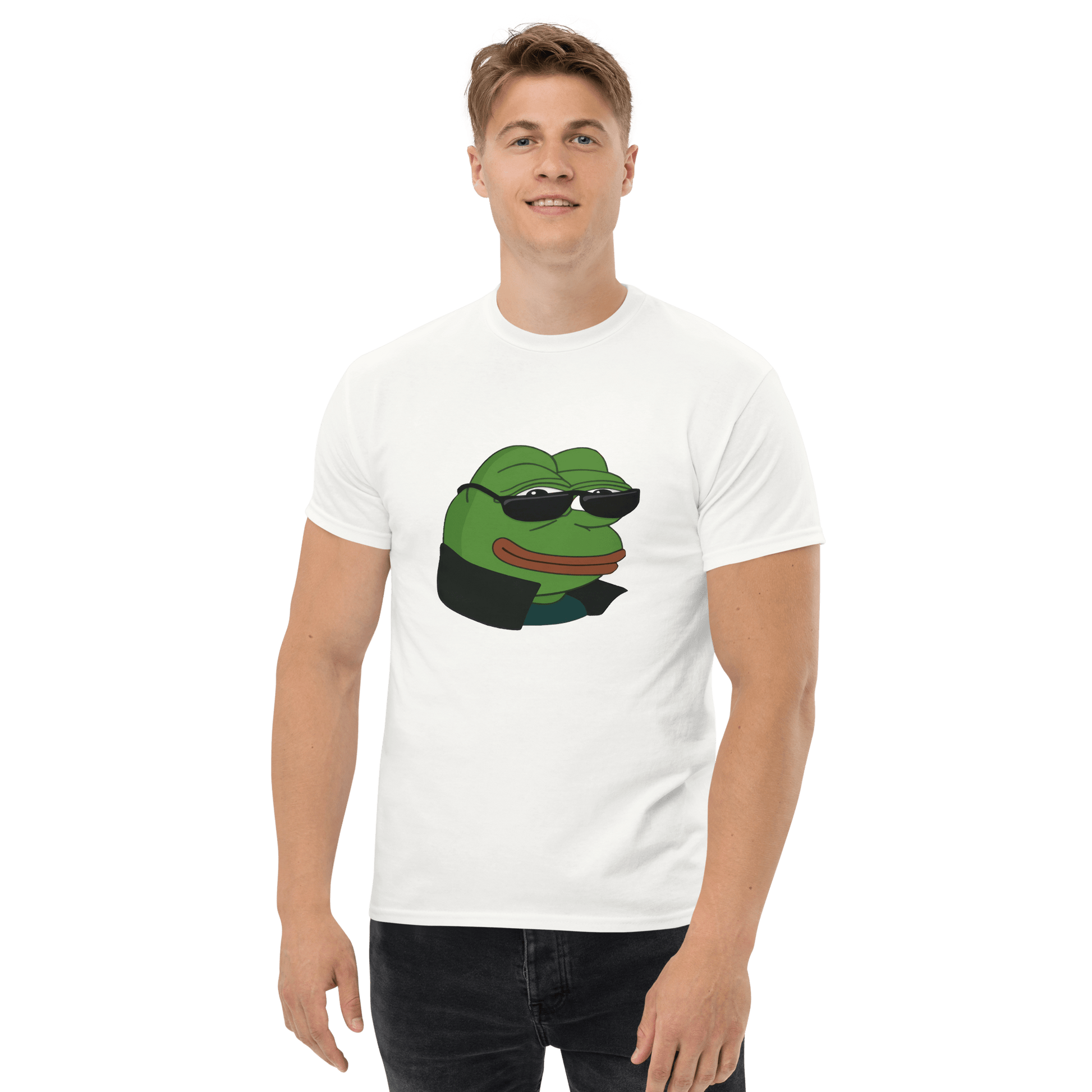 Pepe Classic T-Shirt Meme - Ash | Shirtposting