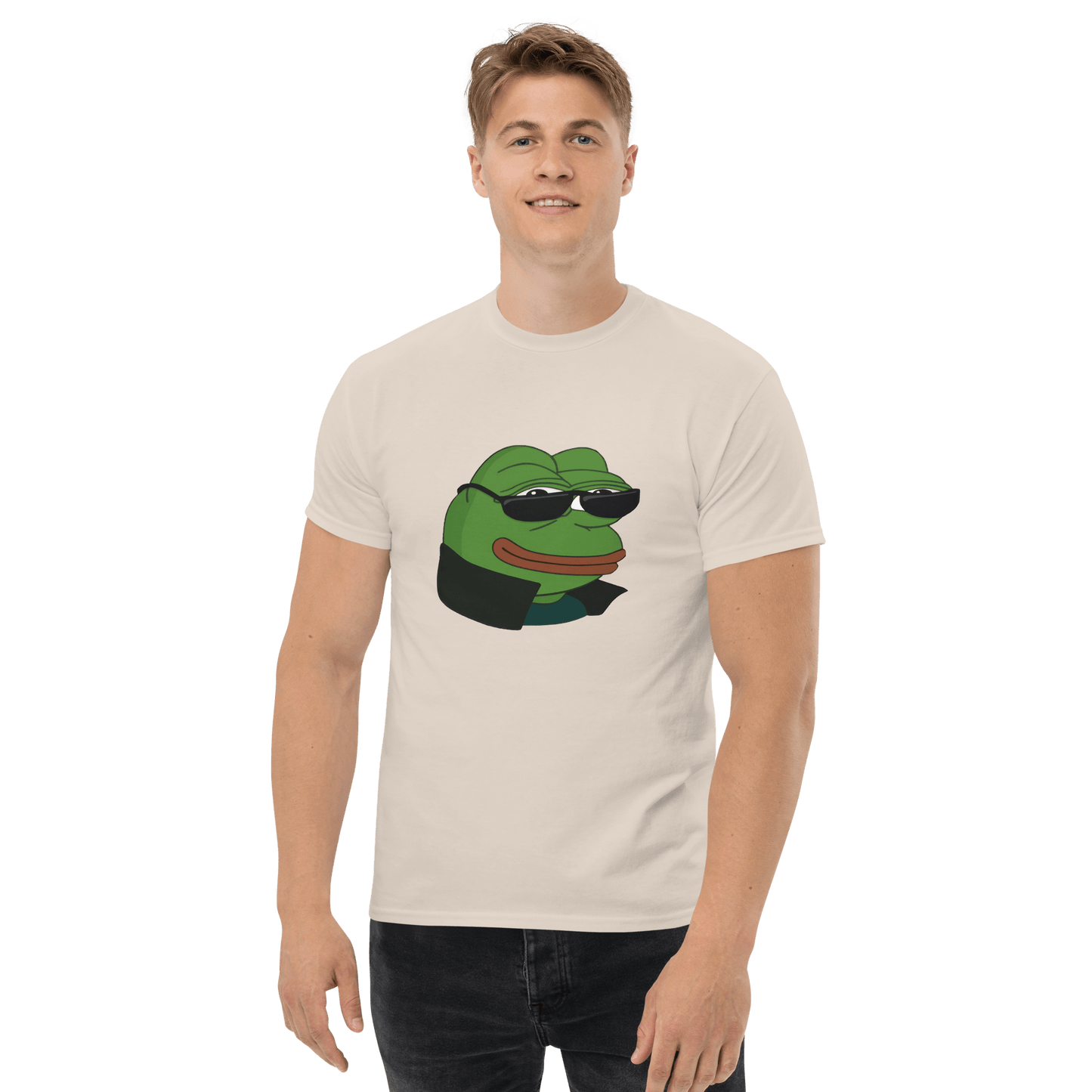 Pepe Classic T-Shirt Meme - Military Green | Shirtposting