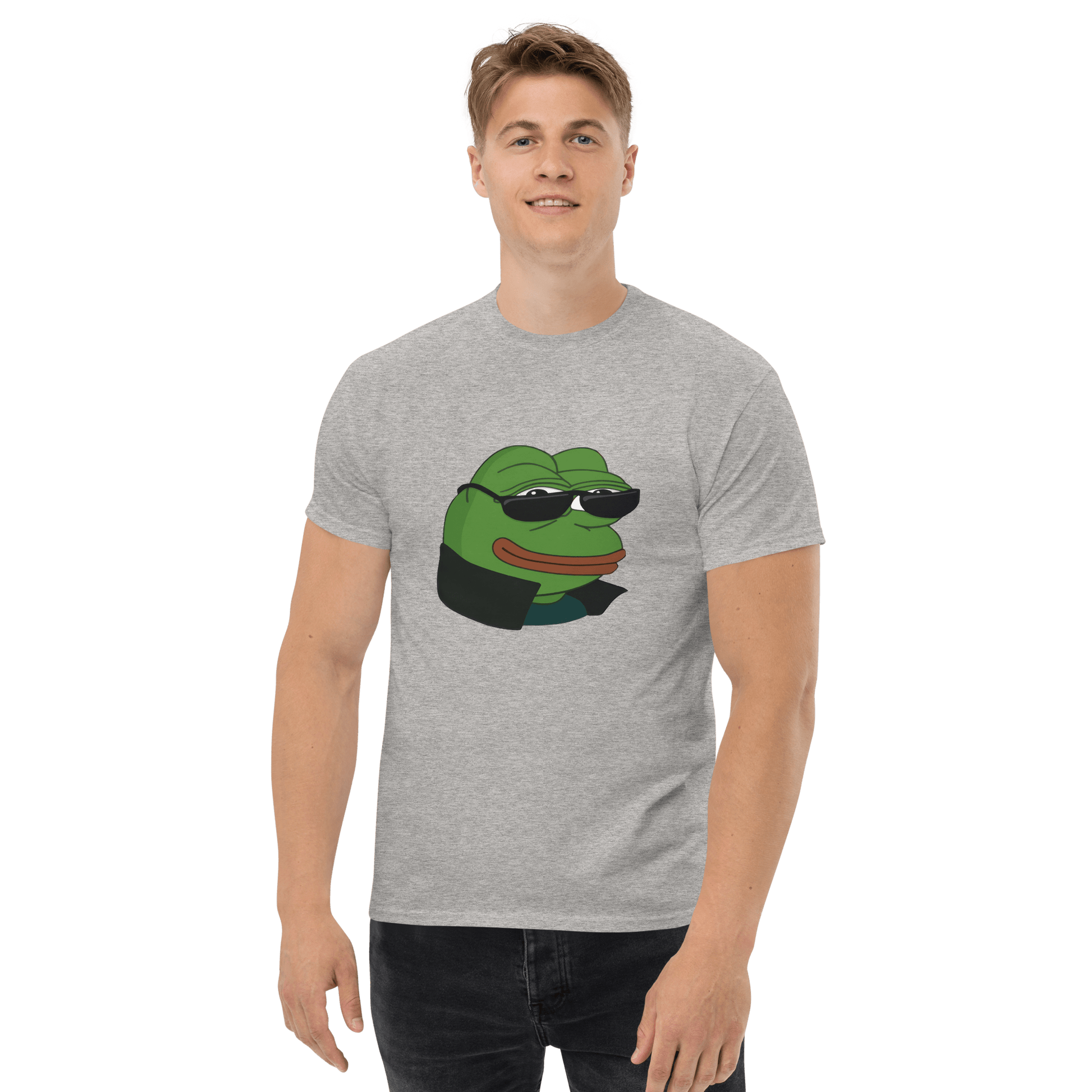 Pepe Classic T-Shirt Meme - Military Green | Shirtposting
