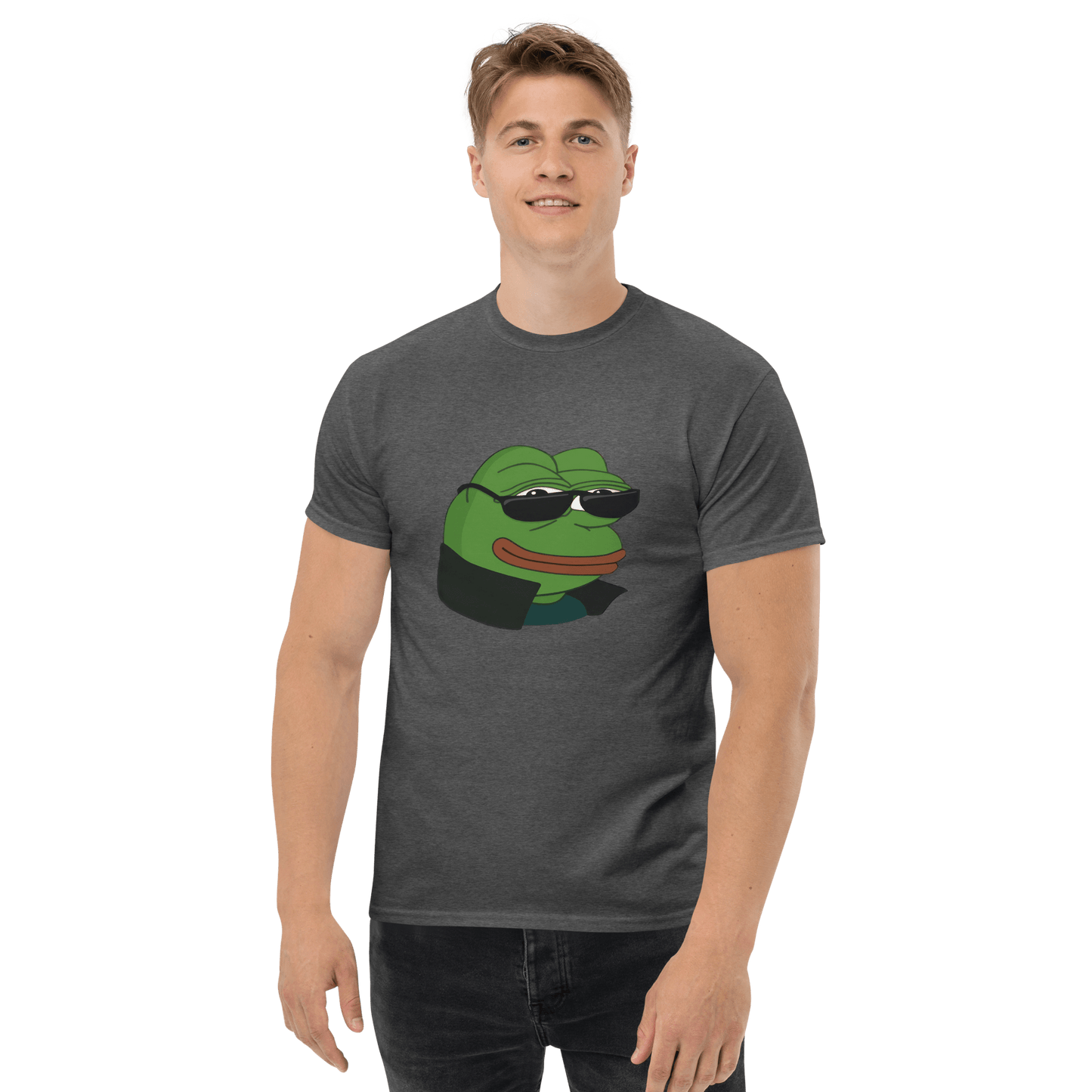 Pepe Classic T-Shirt Meme - Royal | Shirtposting