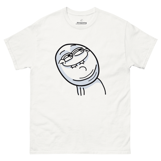 Rage Comic Classic T-Shirt Meme - S | Shirtposting