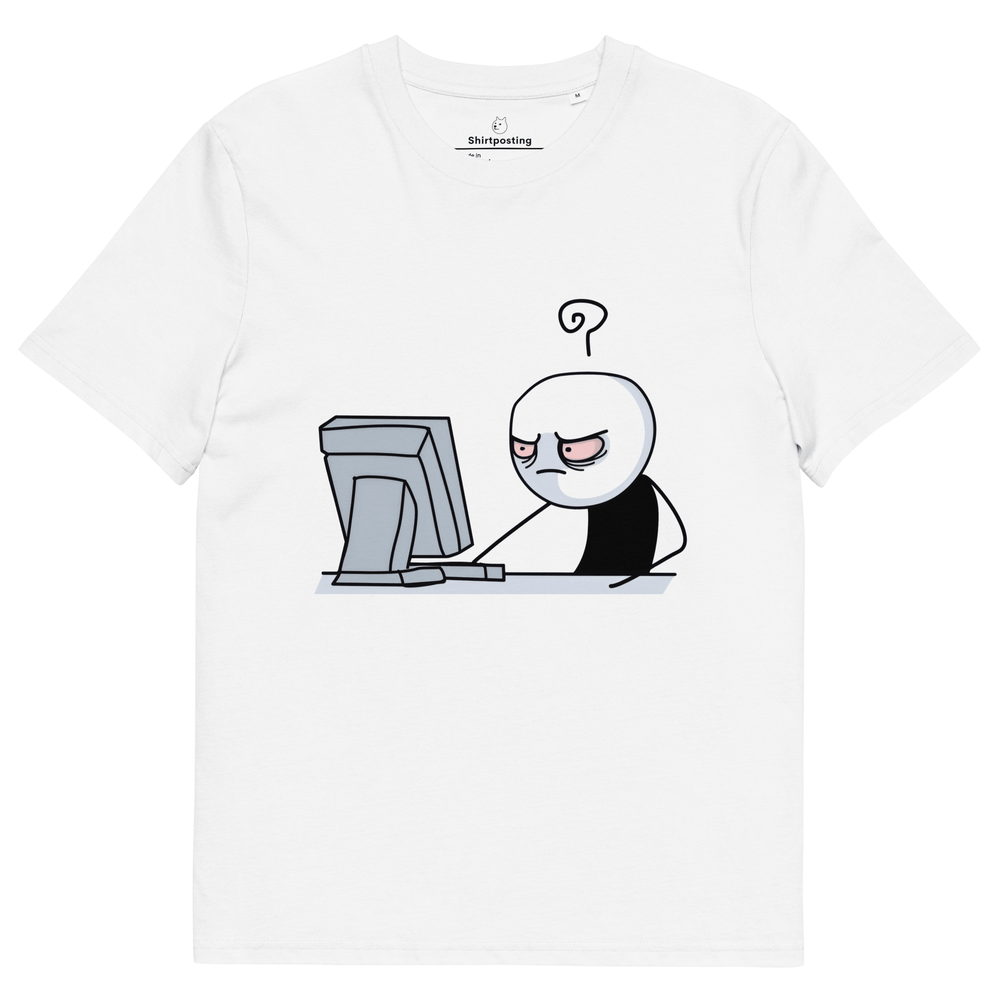 Rage Comic Premium Organic T-Shirt Meme - S | Shirtposting