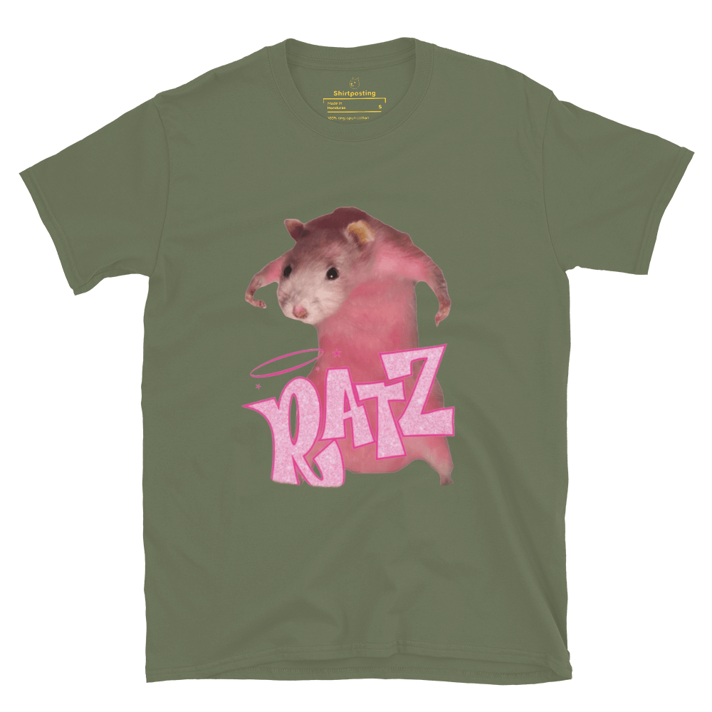 Ratz Meme Classic T-Shirt Meme - Military Green | Shirtposting