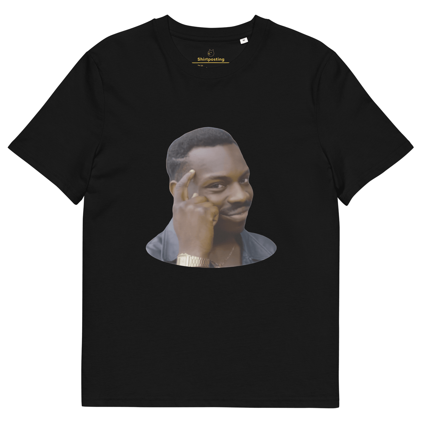 Roll Safe Premium Organic T-Shirt Meme - Black | Shirtposting