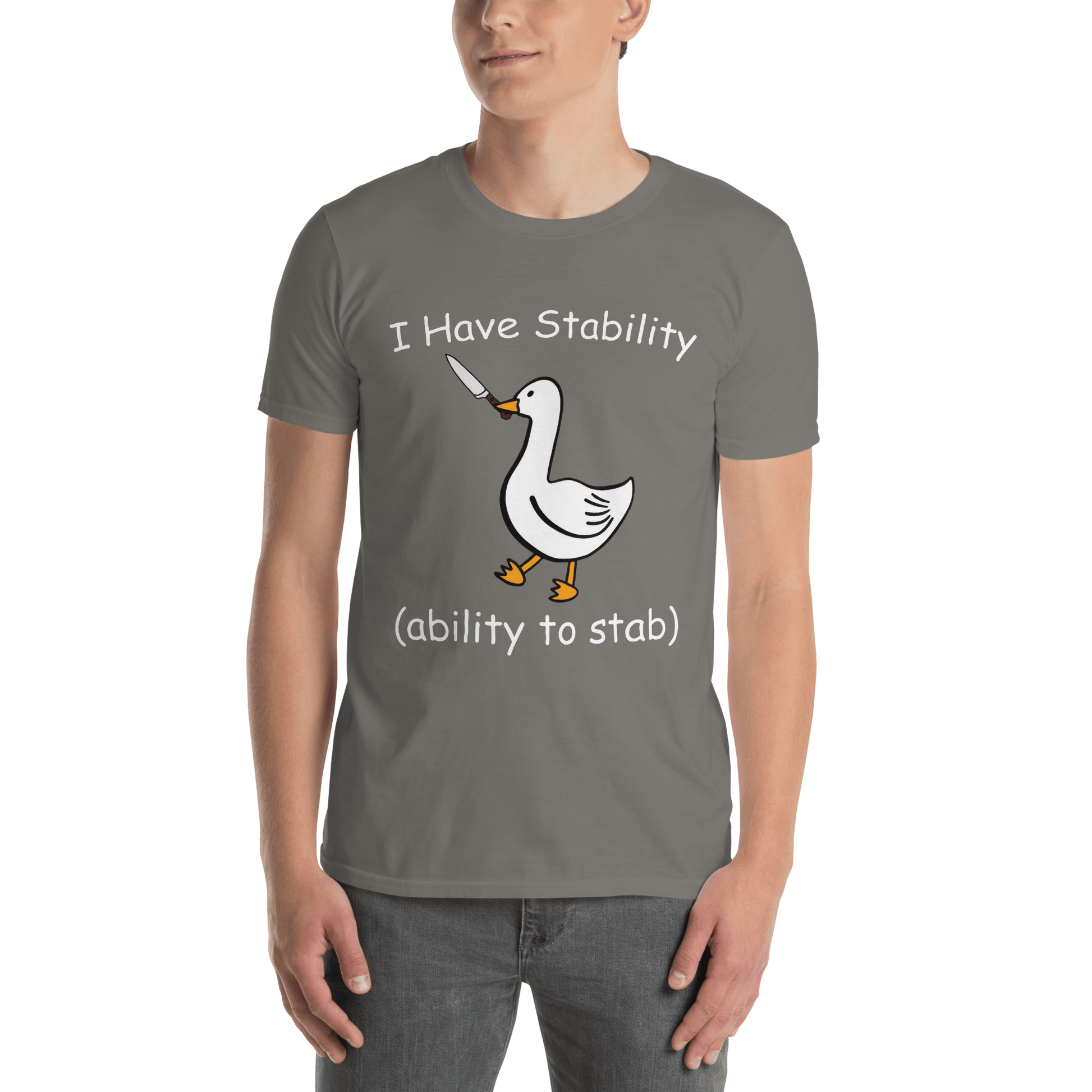 Stability Classic T-Shirt Meme - Royal | Shirtposting