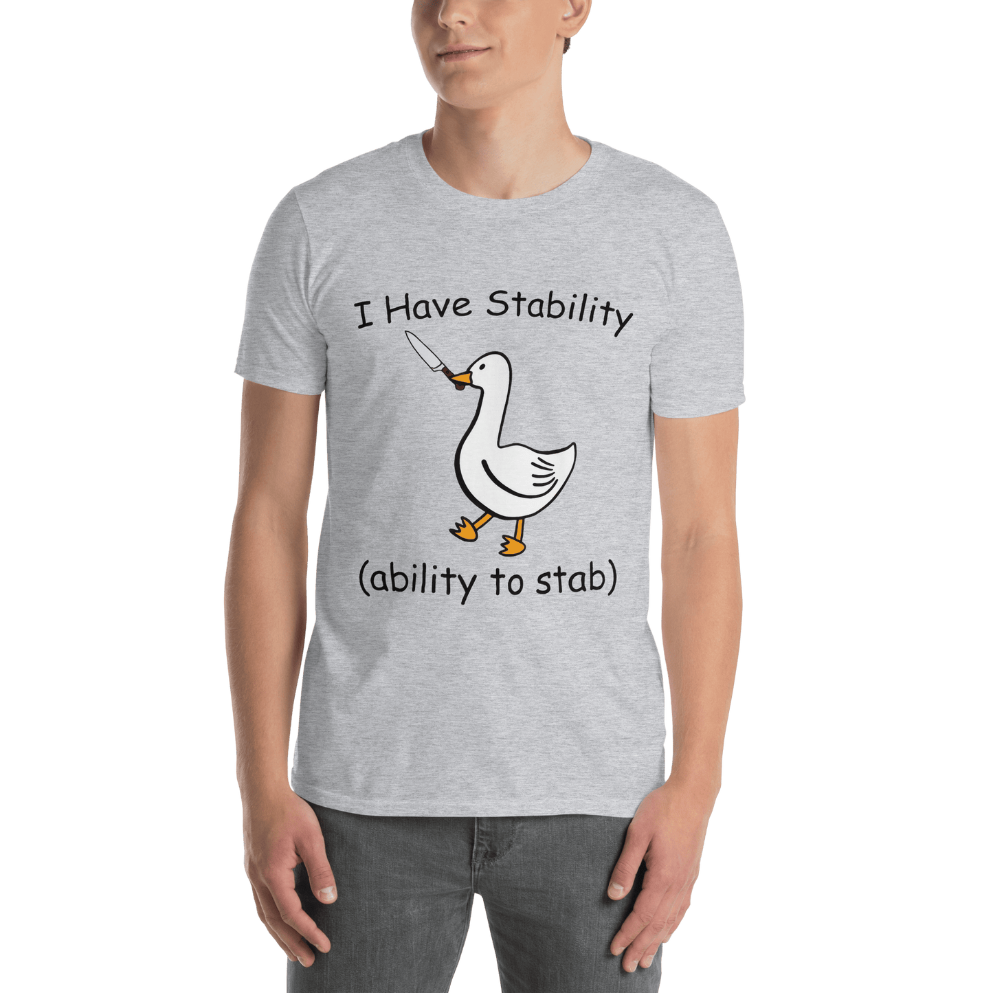 Stability Classic T-Shirt Meme - Sand | Shirtposting