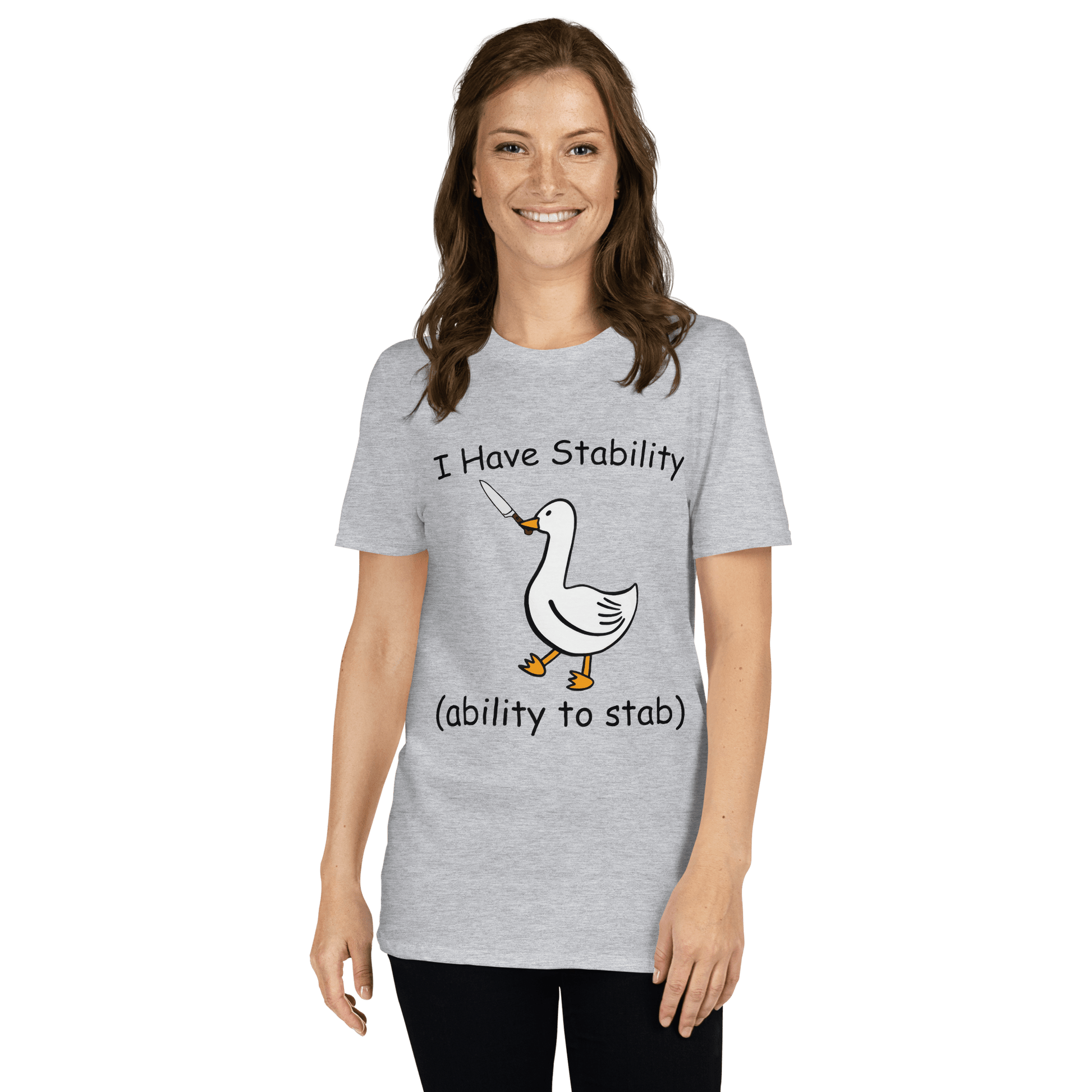 Stability Classic T-Shirt Meme - Sand | Shirtposting